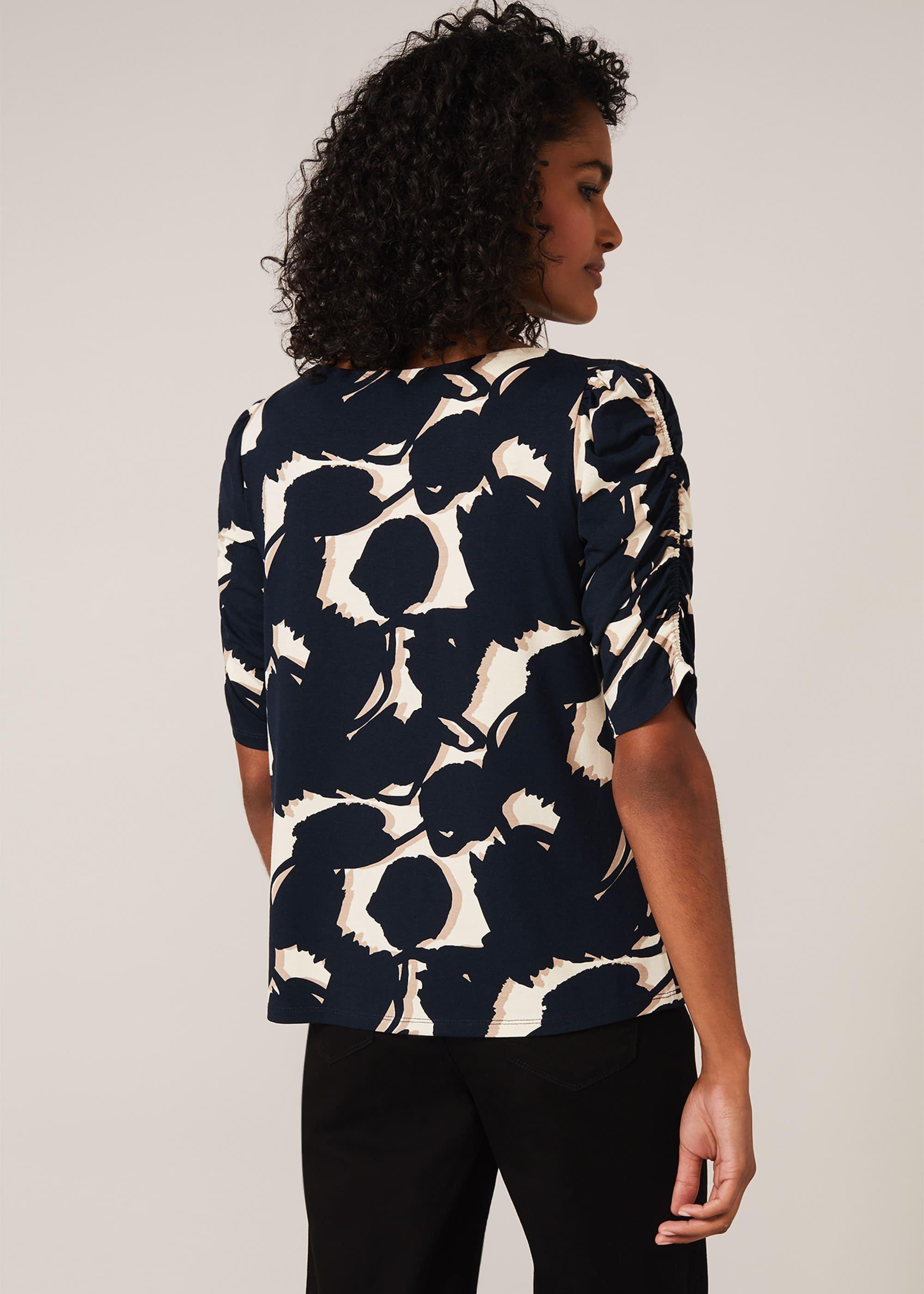 Naava Abstract Floral Top