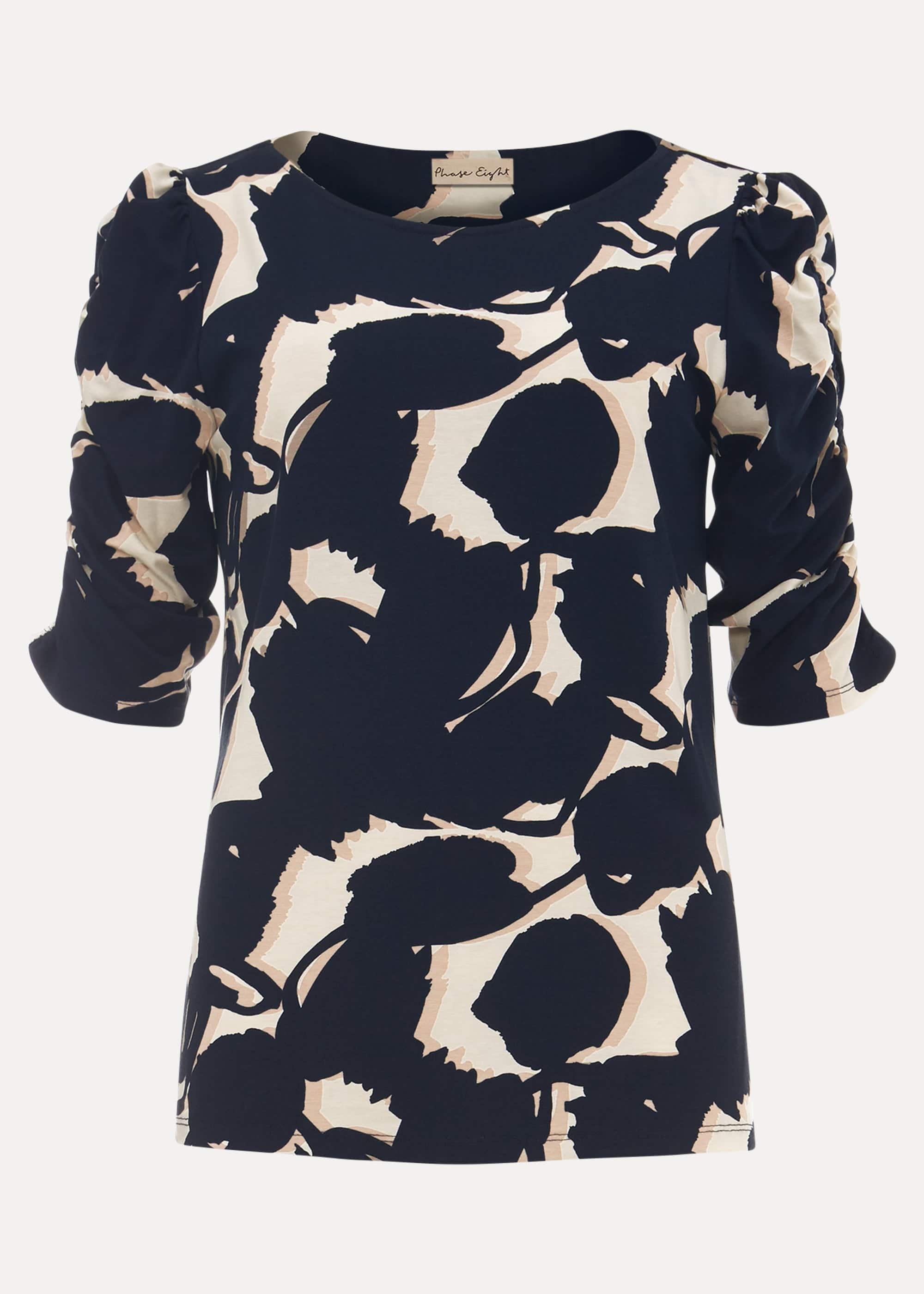 Naava Abstract Floral Top