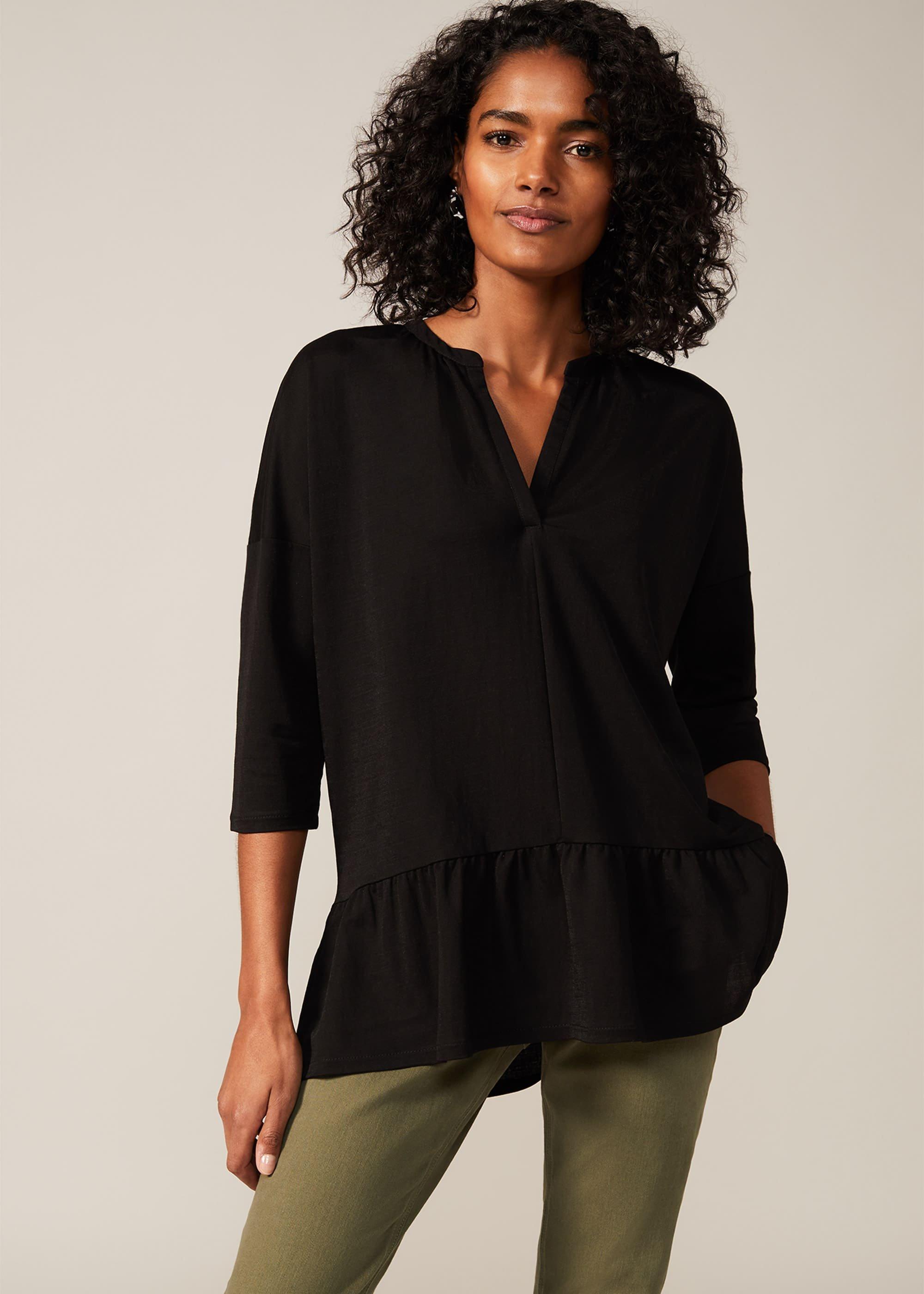 Jaclyn Peplum Hem Top