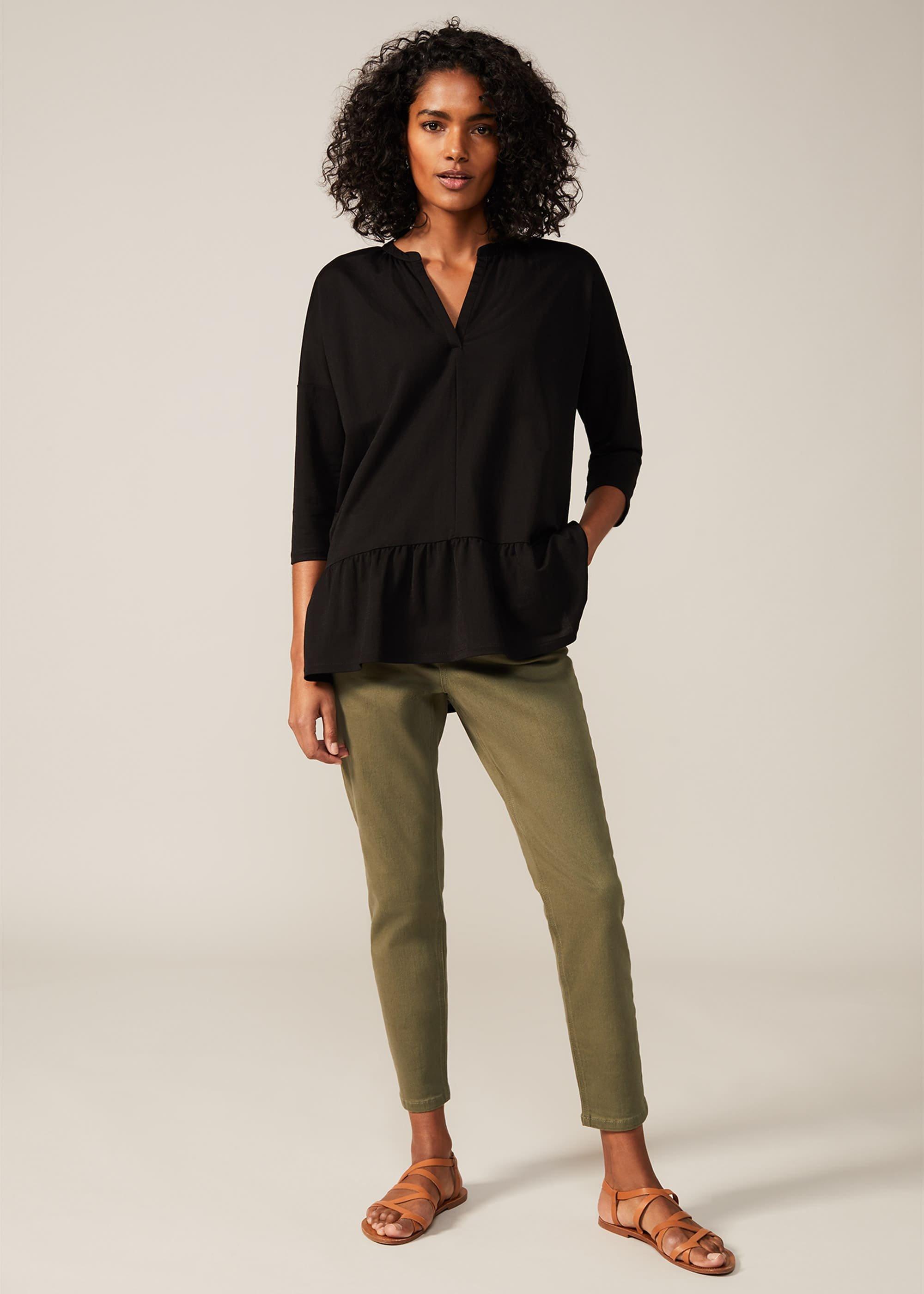 Jaclyn Peplum Hem Top