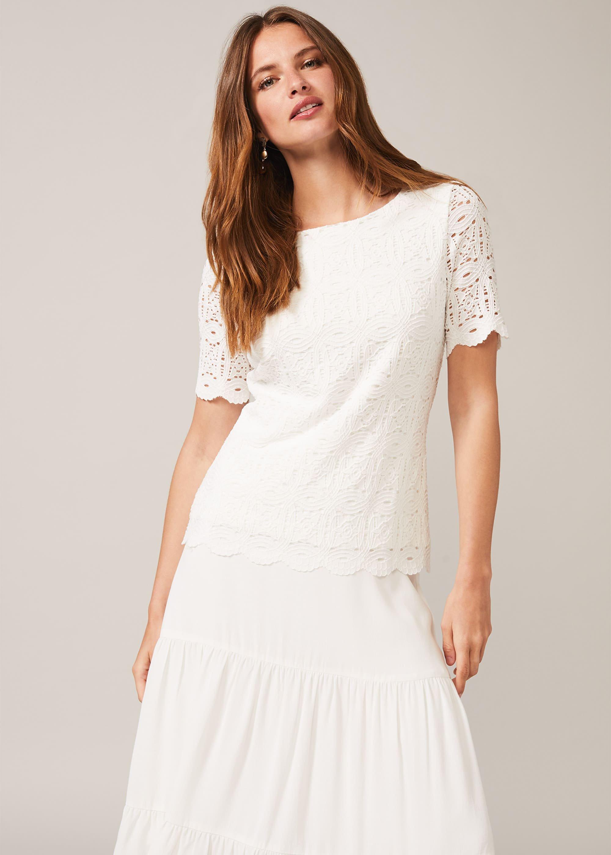 Louisa Lace Top