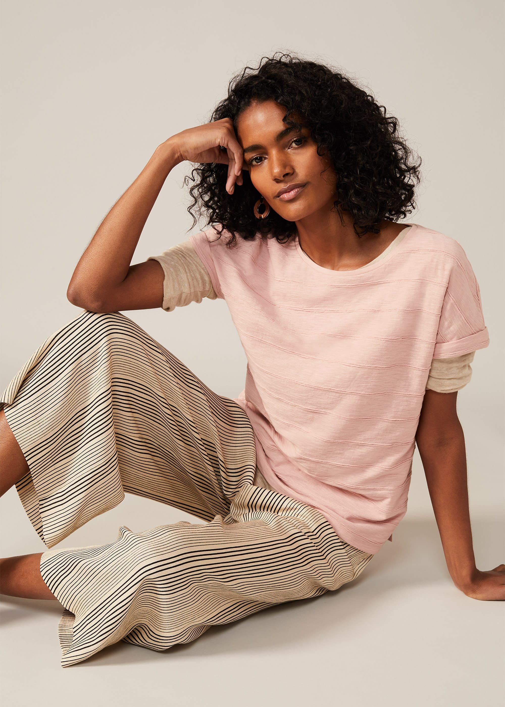 Eudora Ripple Texture Top