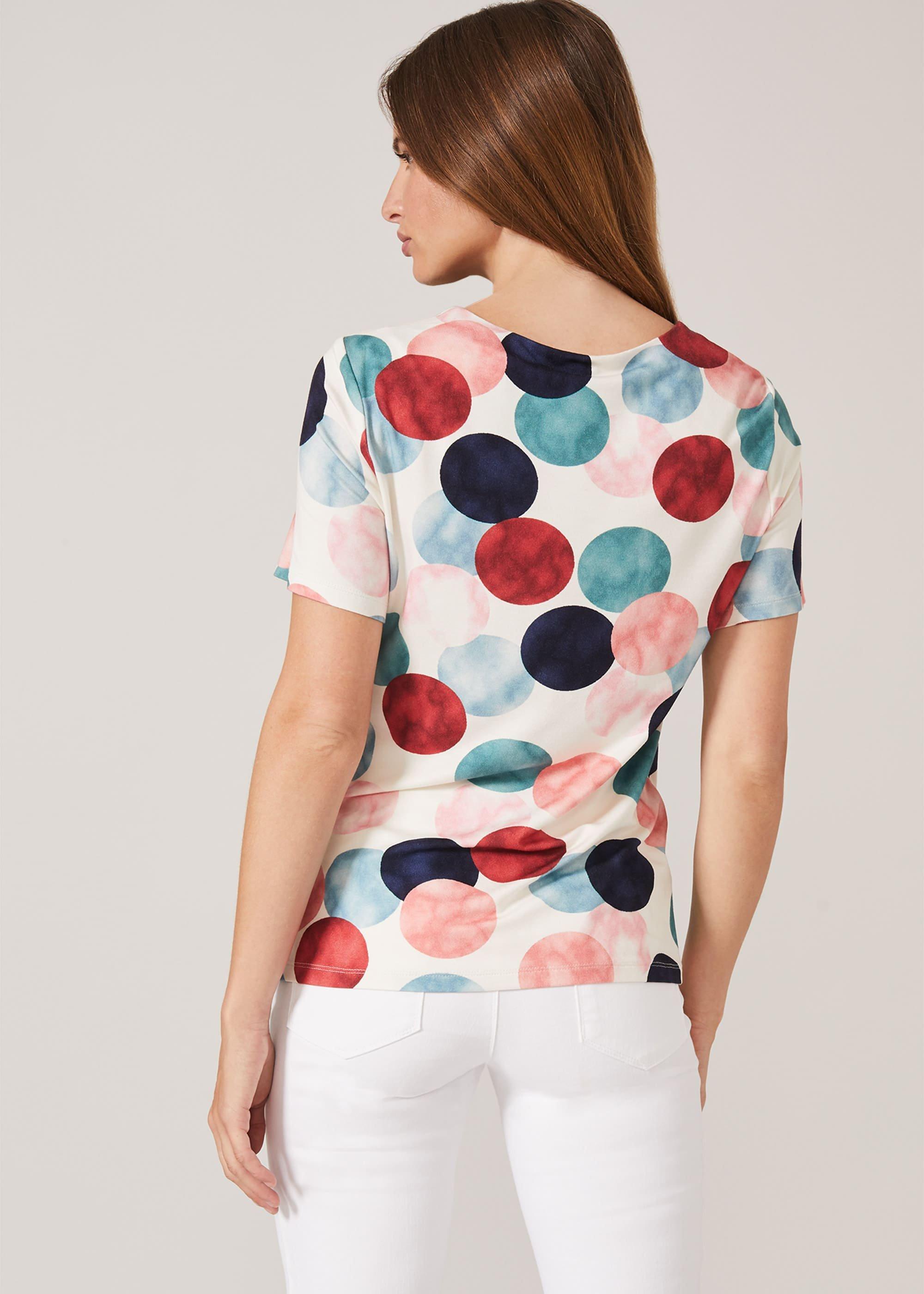 Gretchen Spot Print Top