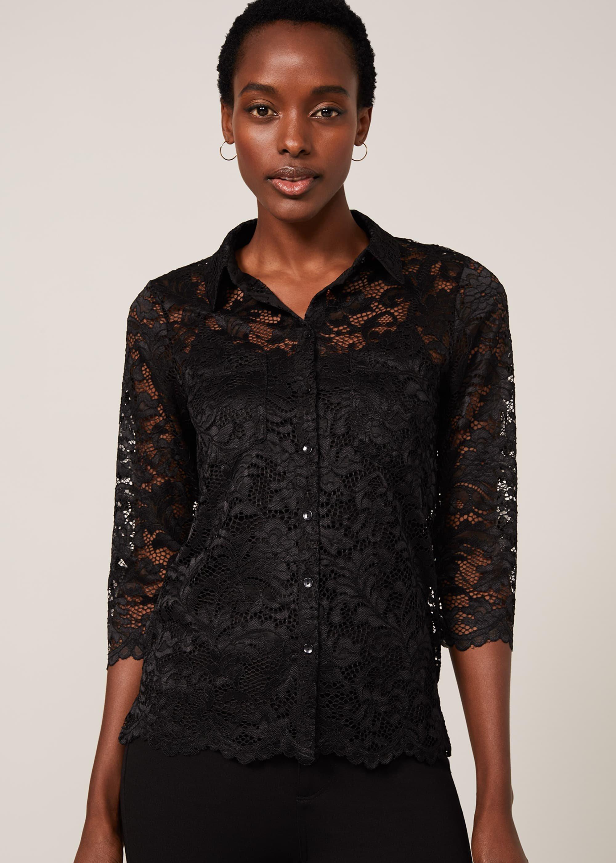Gabby Lace Blouse