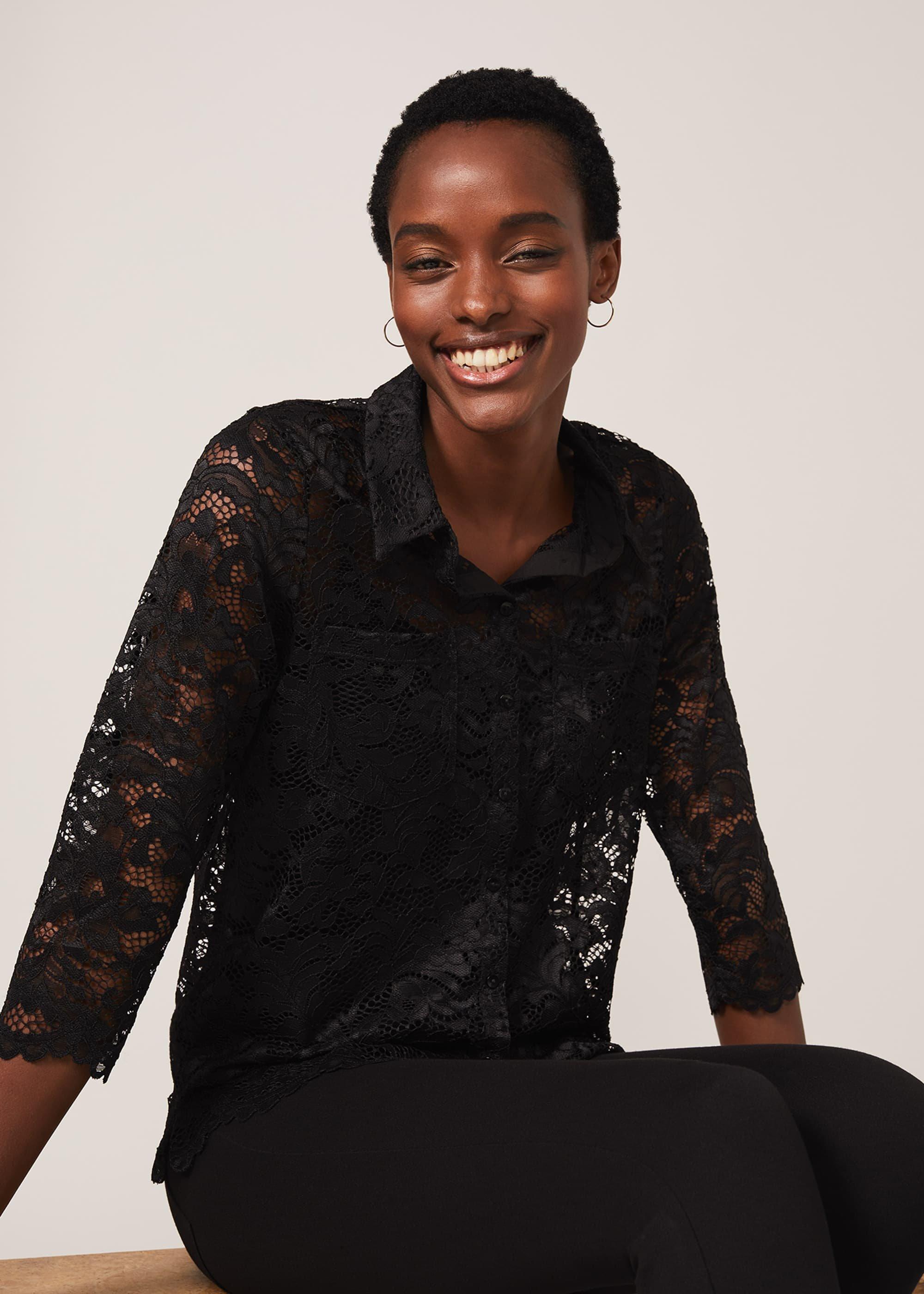 Gabby Lace Blouse