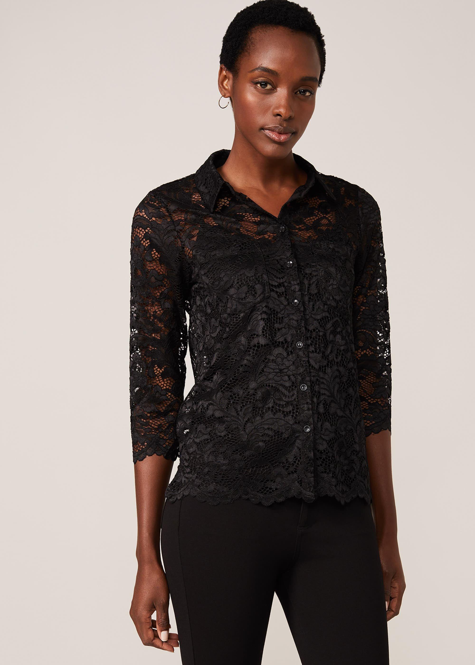 Gabby Lace Blouse