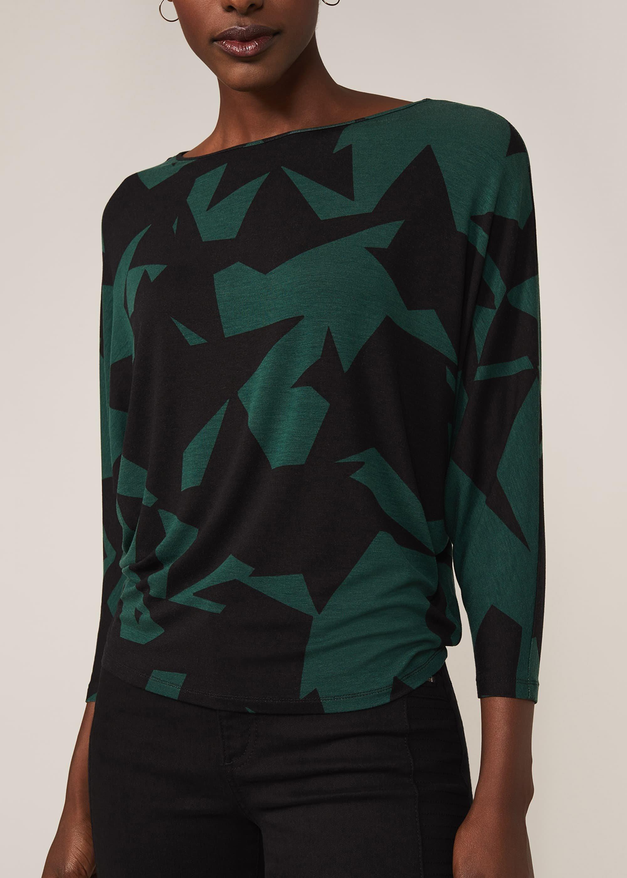 Adina Star Print Top