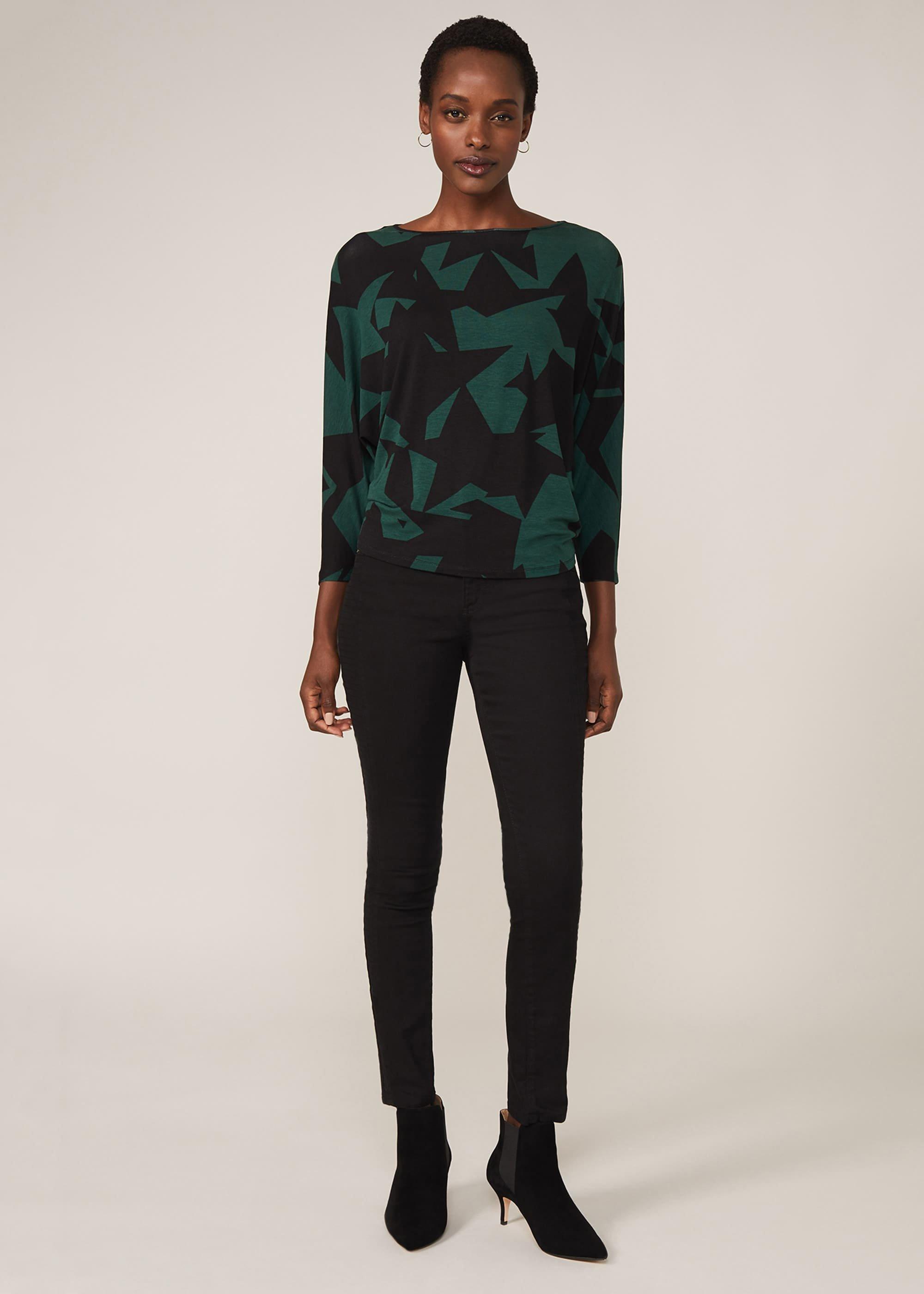 Adina Star Print Top