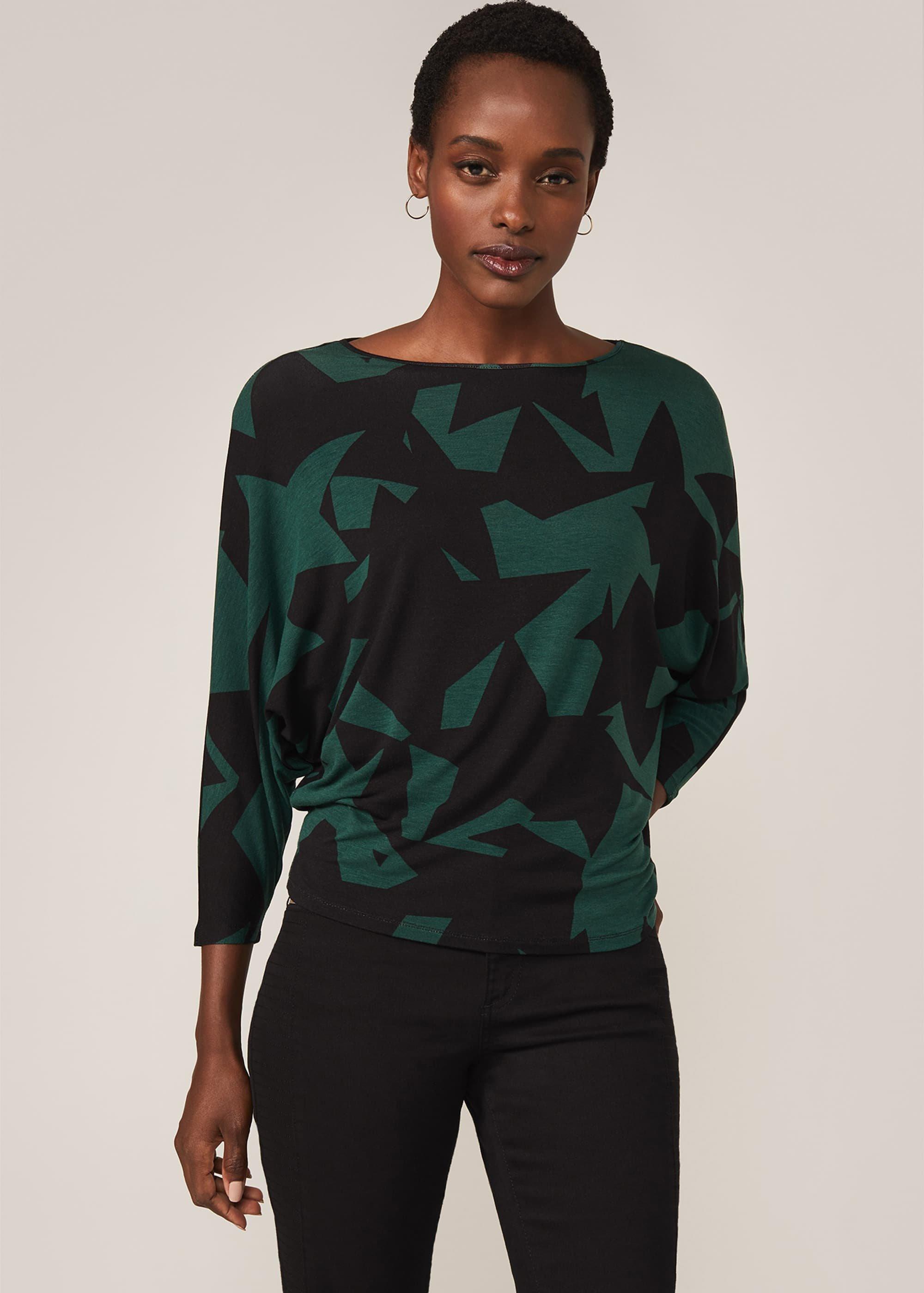 Adina Star Print Top