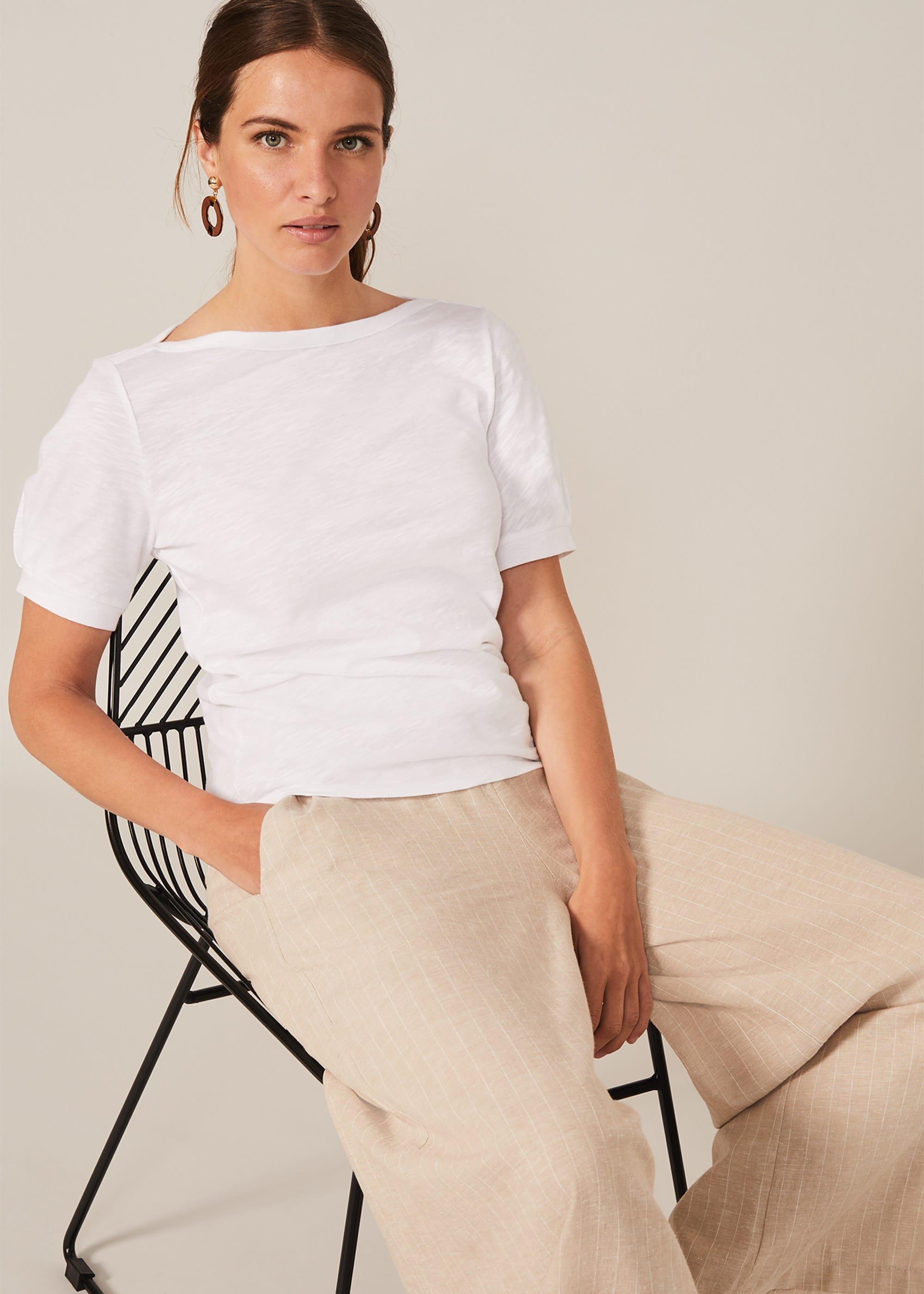 Elspeth Pleat Sleeve Top
