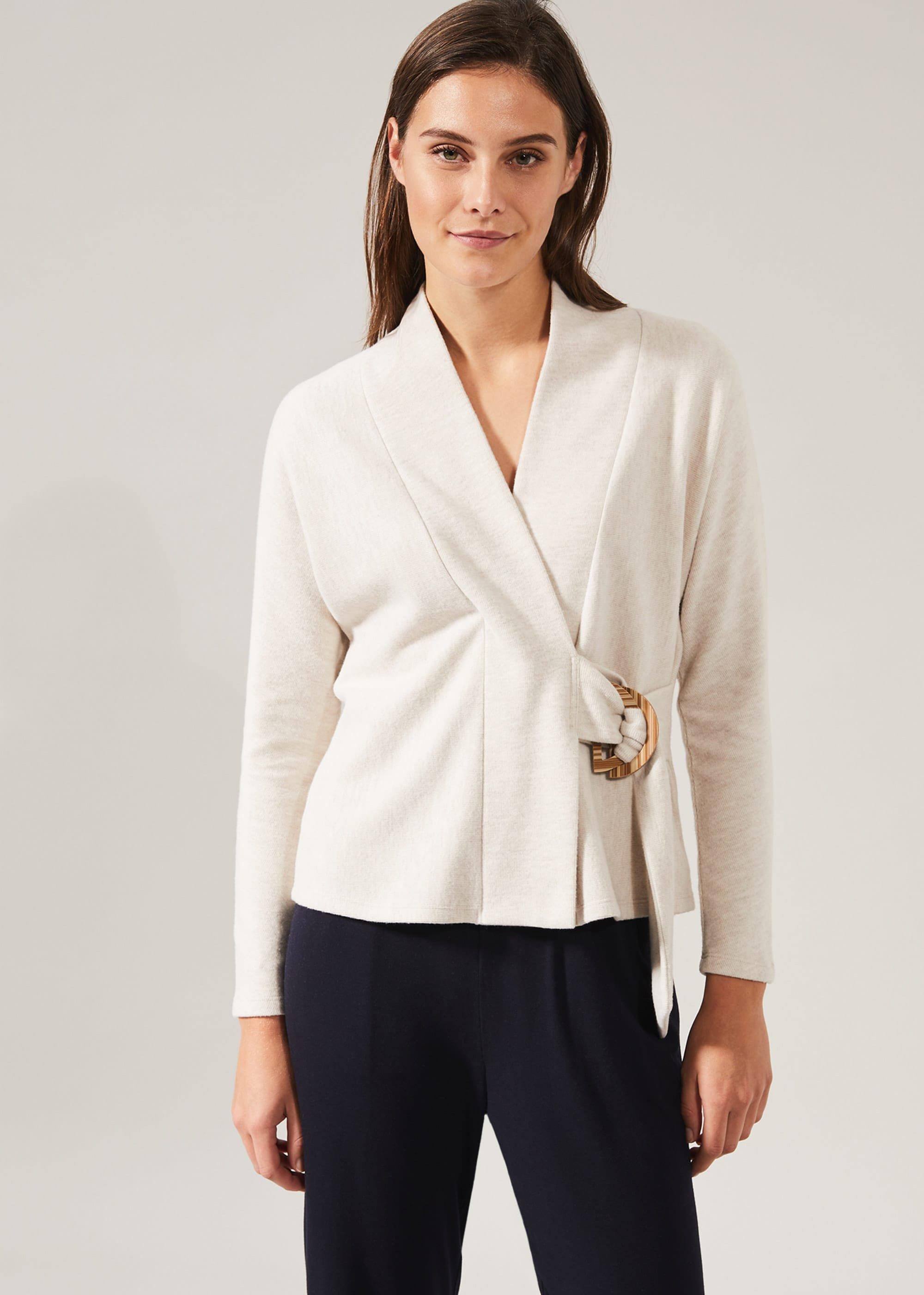 Melanie Soft Wrap Top
