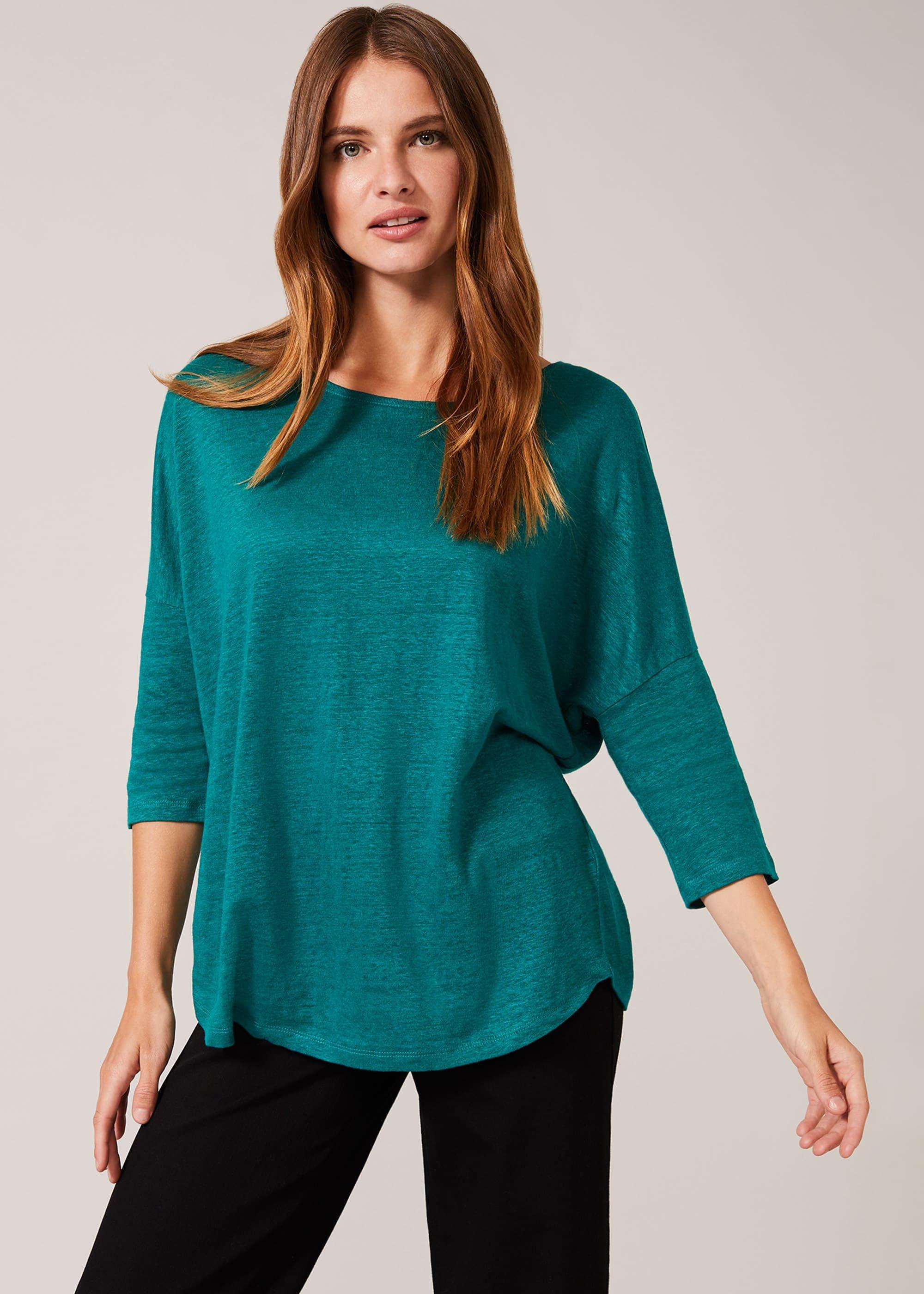 Catrina Linen Top