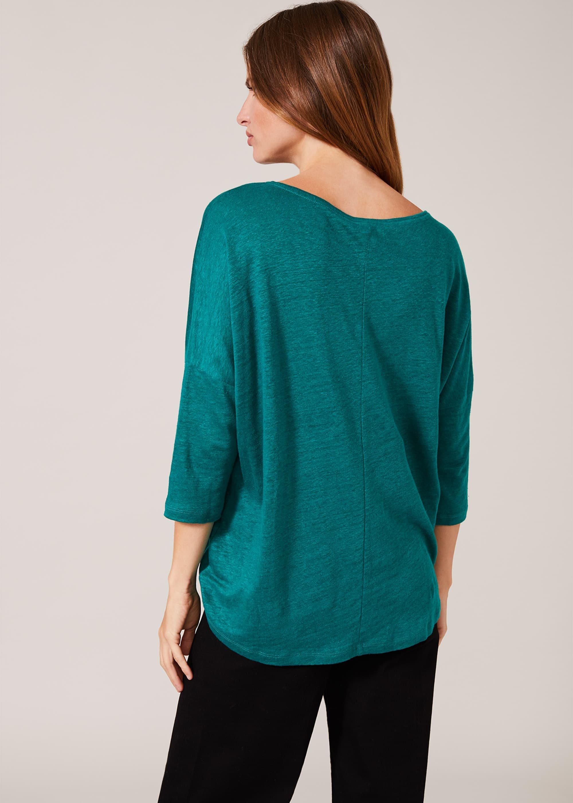 Catrina Linen Top