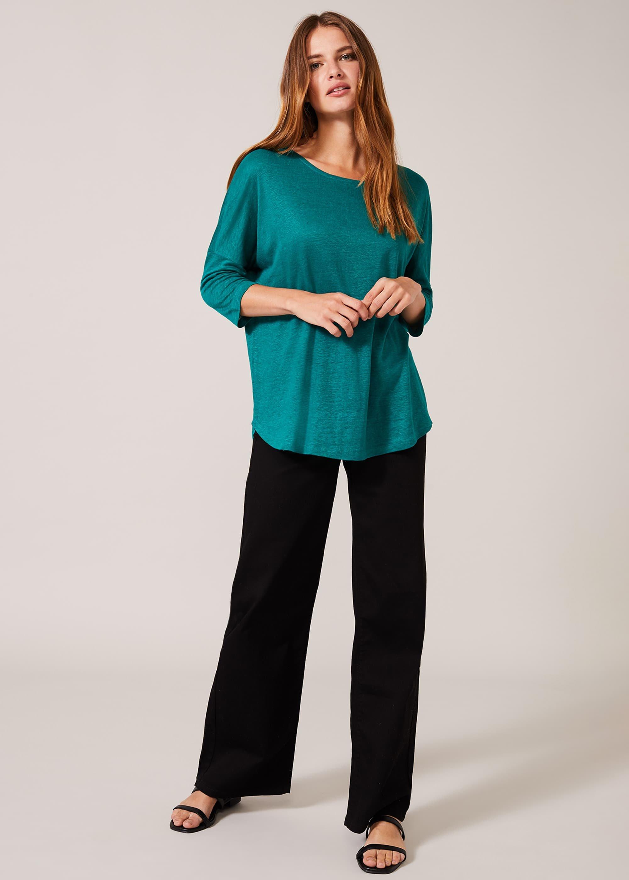 Catrina Linen Top