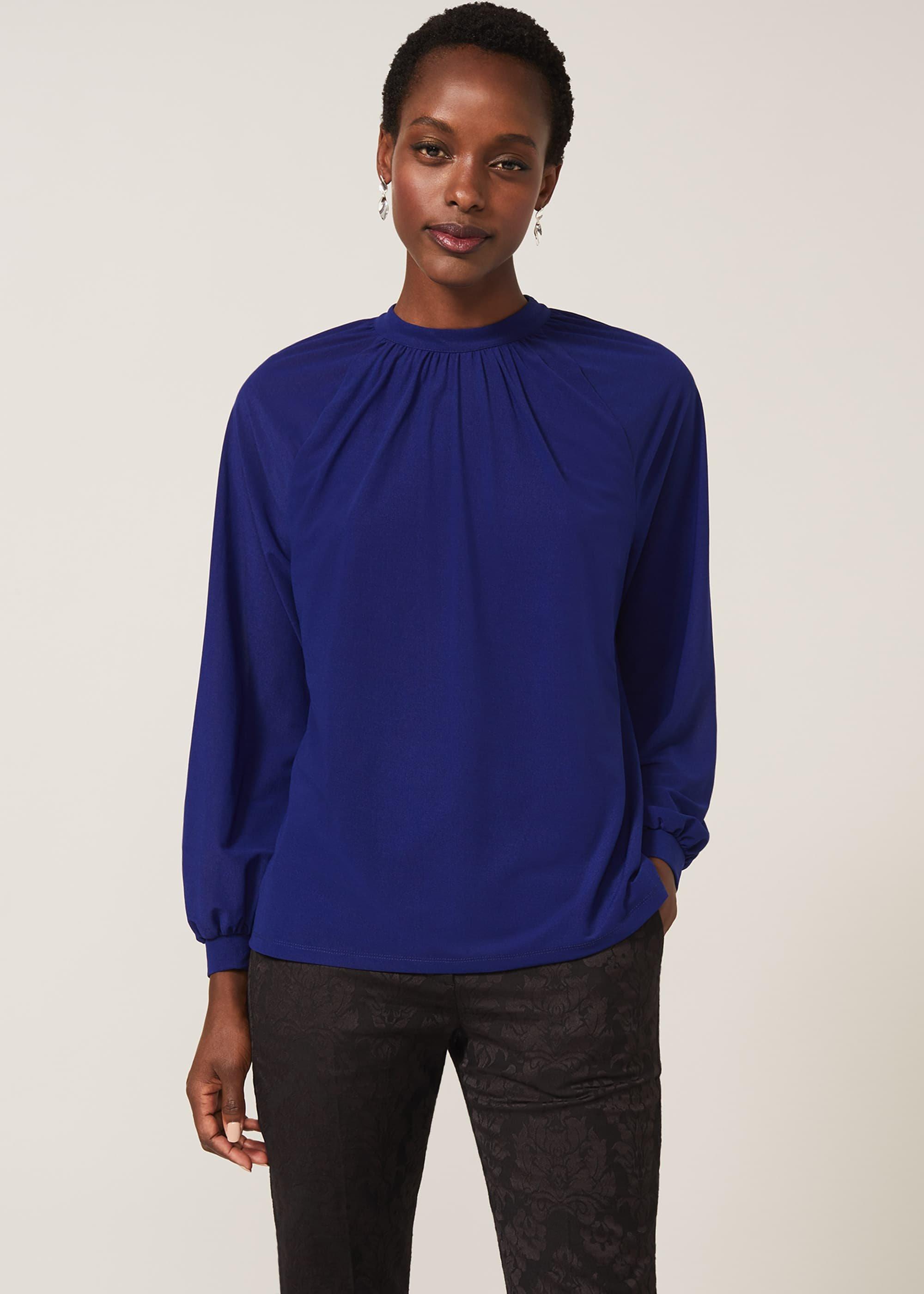 Shona High Neck Blouse