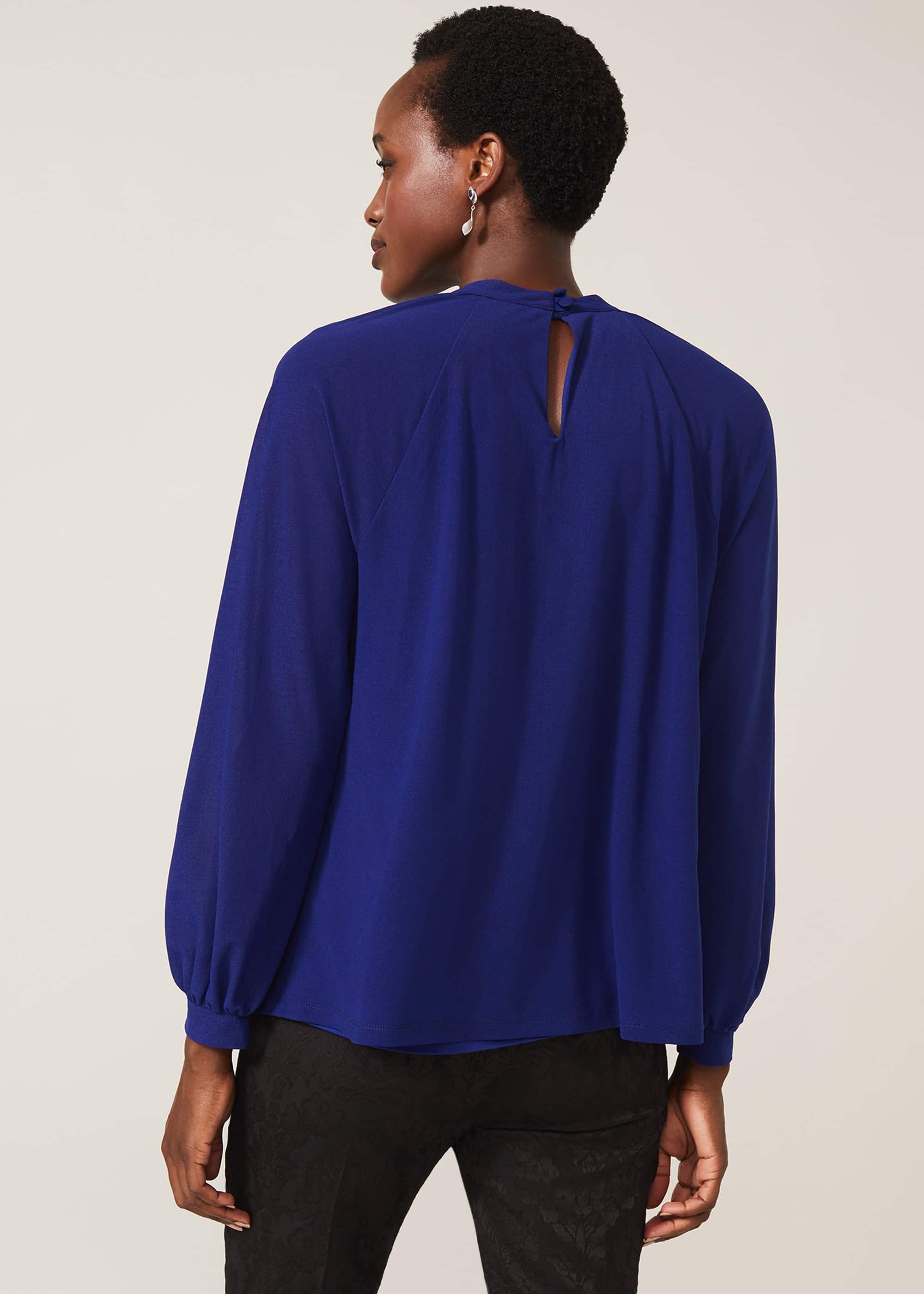 Shona High Neck Blouse