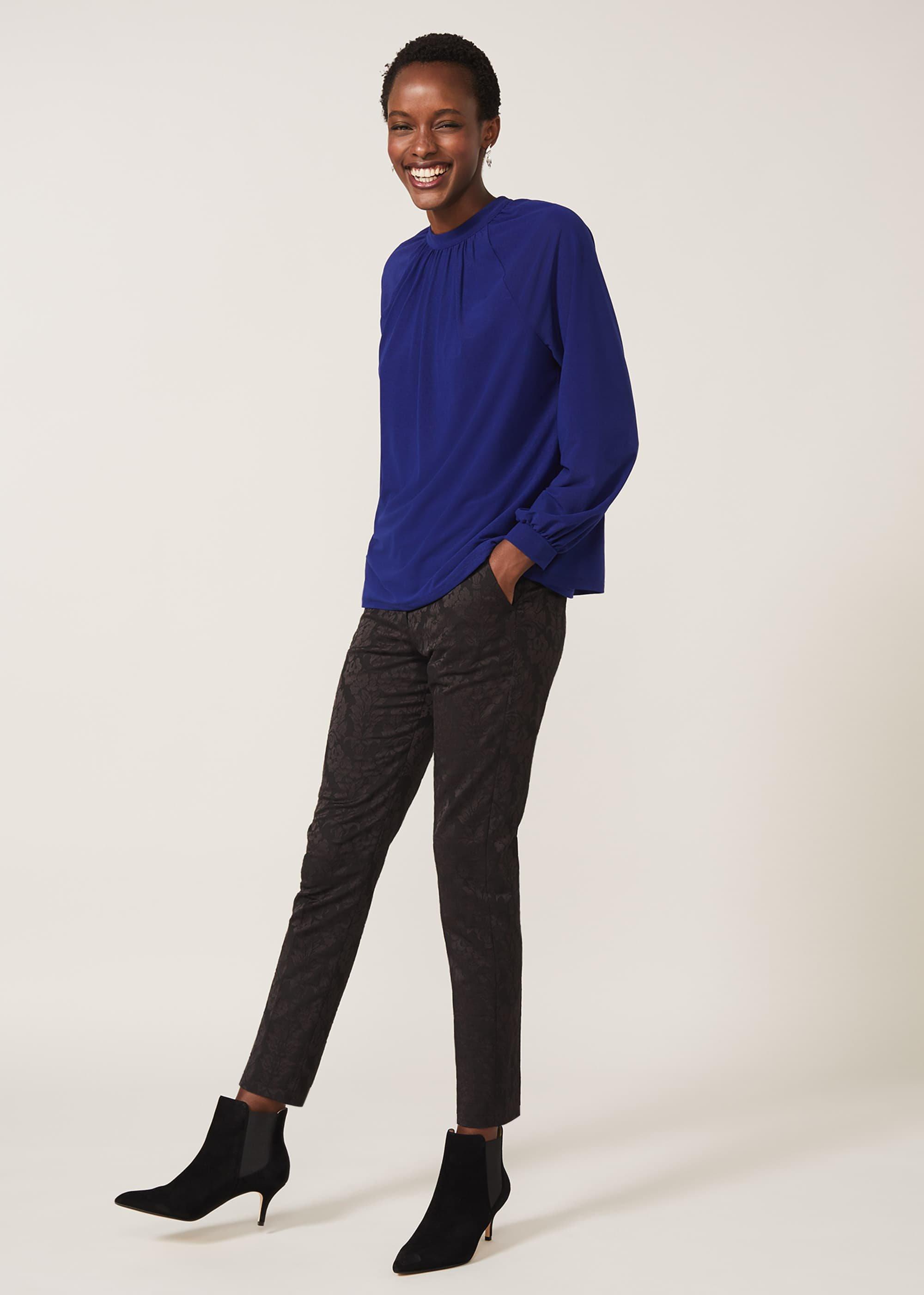 Shona High Neck Blouse