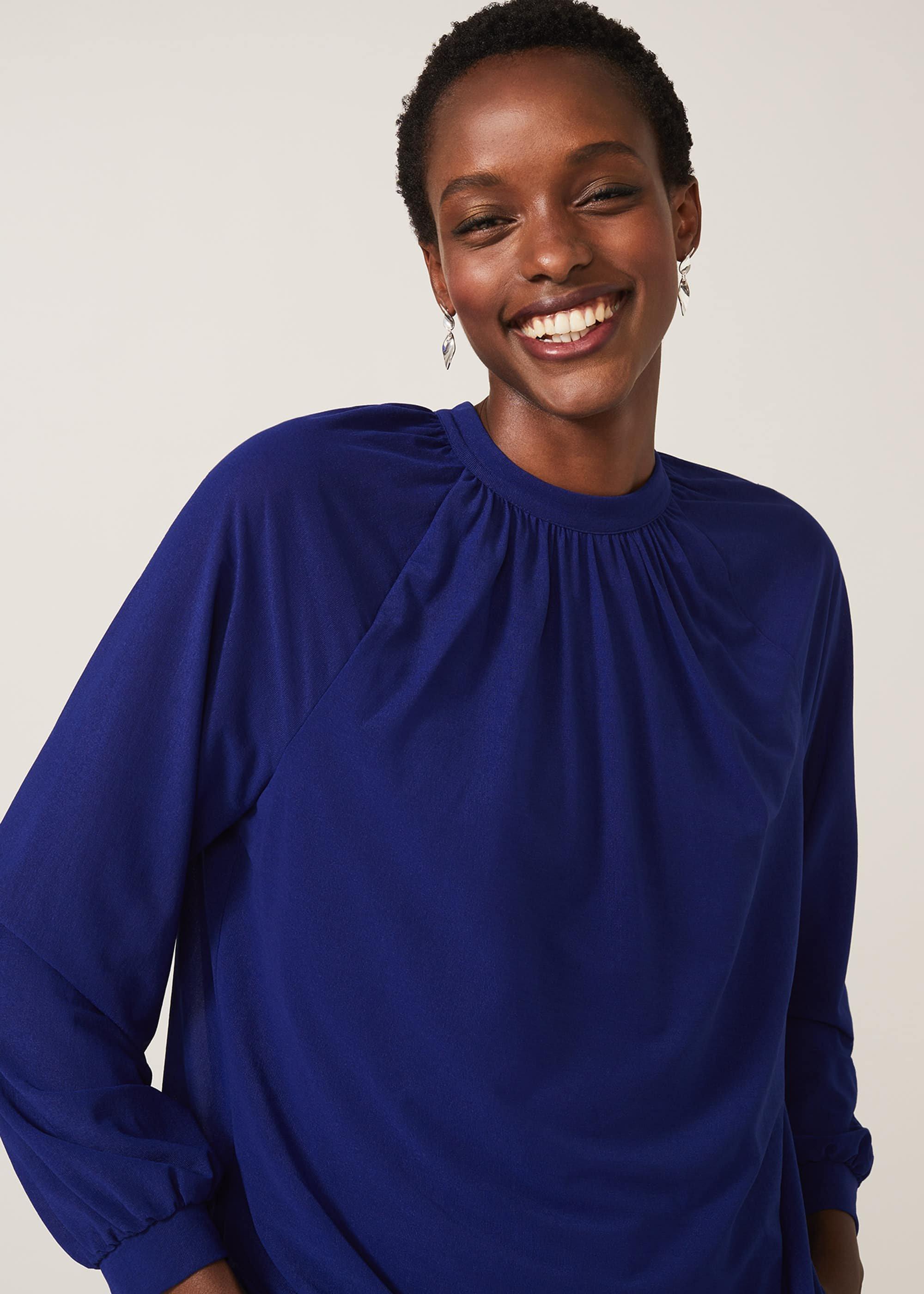 Shona High Neck Blouse