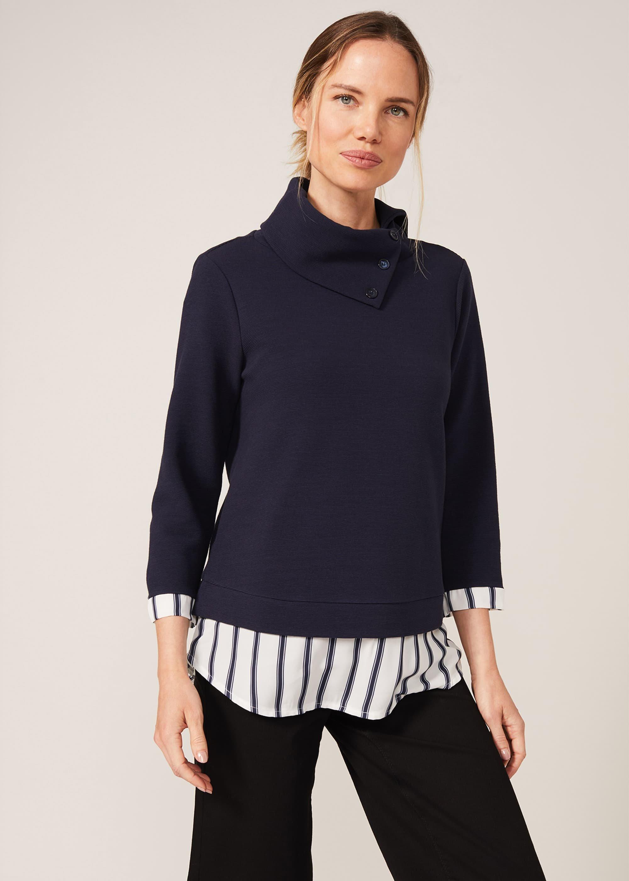 Mica Stripe Hem Top