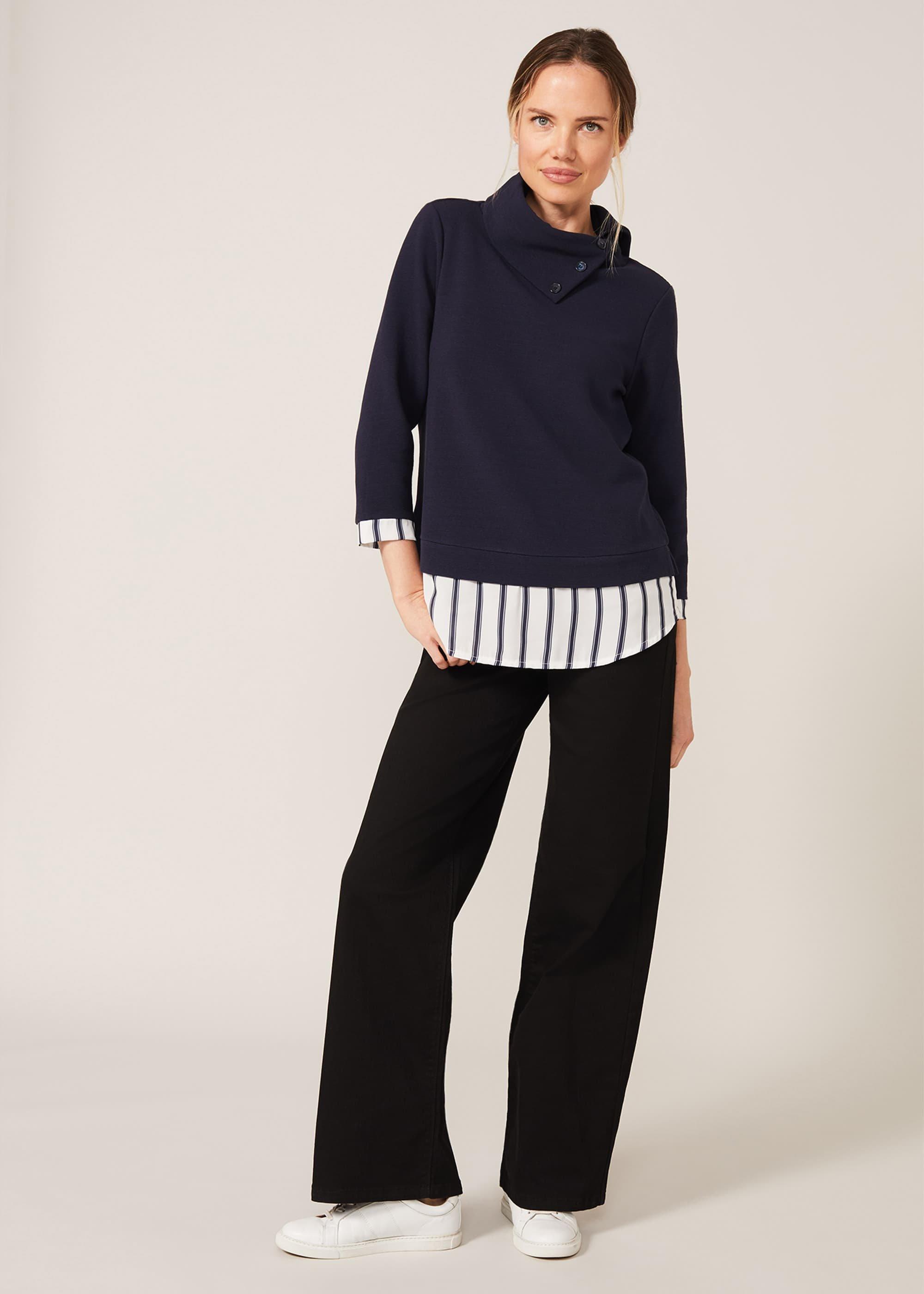 Mica Stripe Hem Top