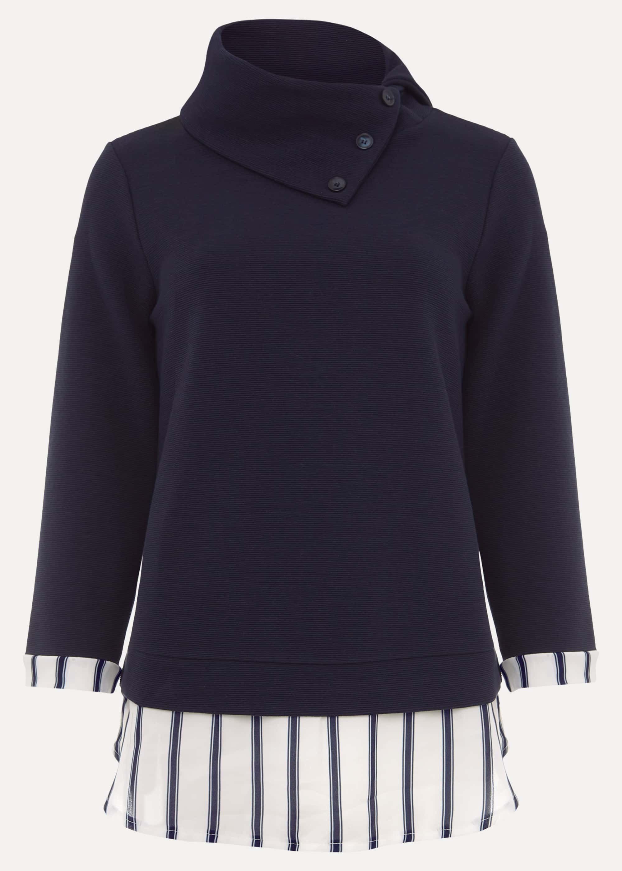 Mica Stripe Hem Top