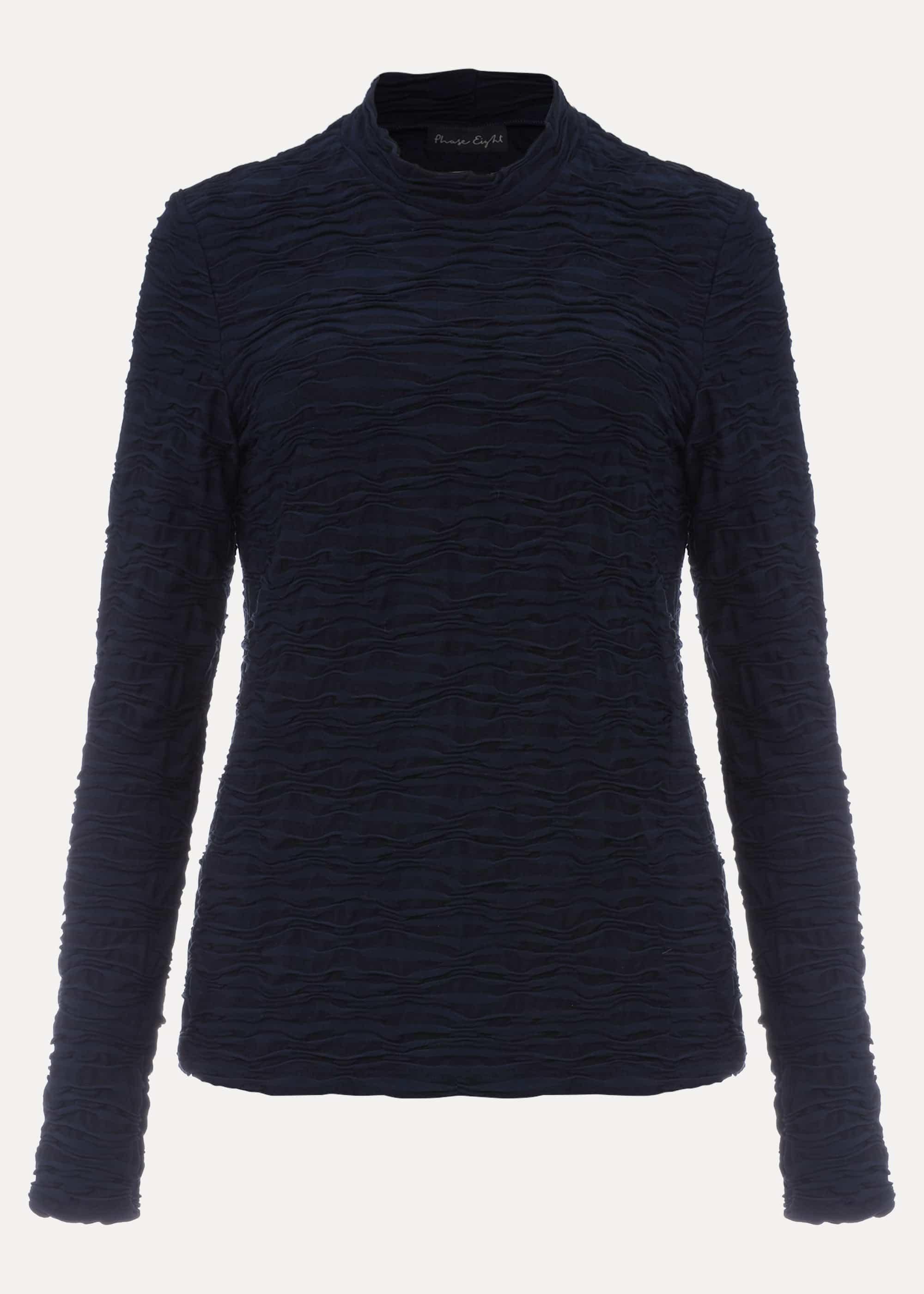 Iris Fitted Textured Top