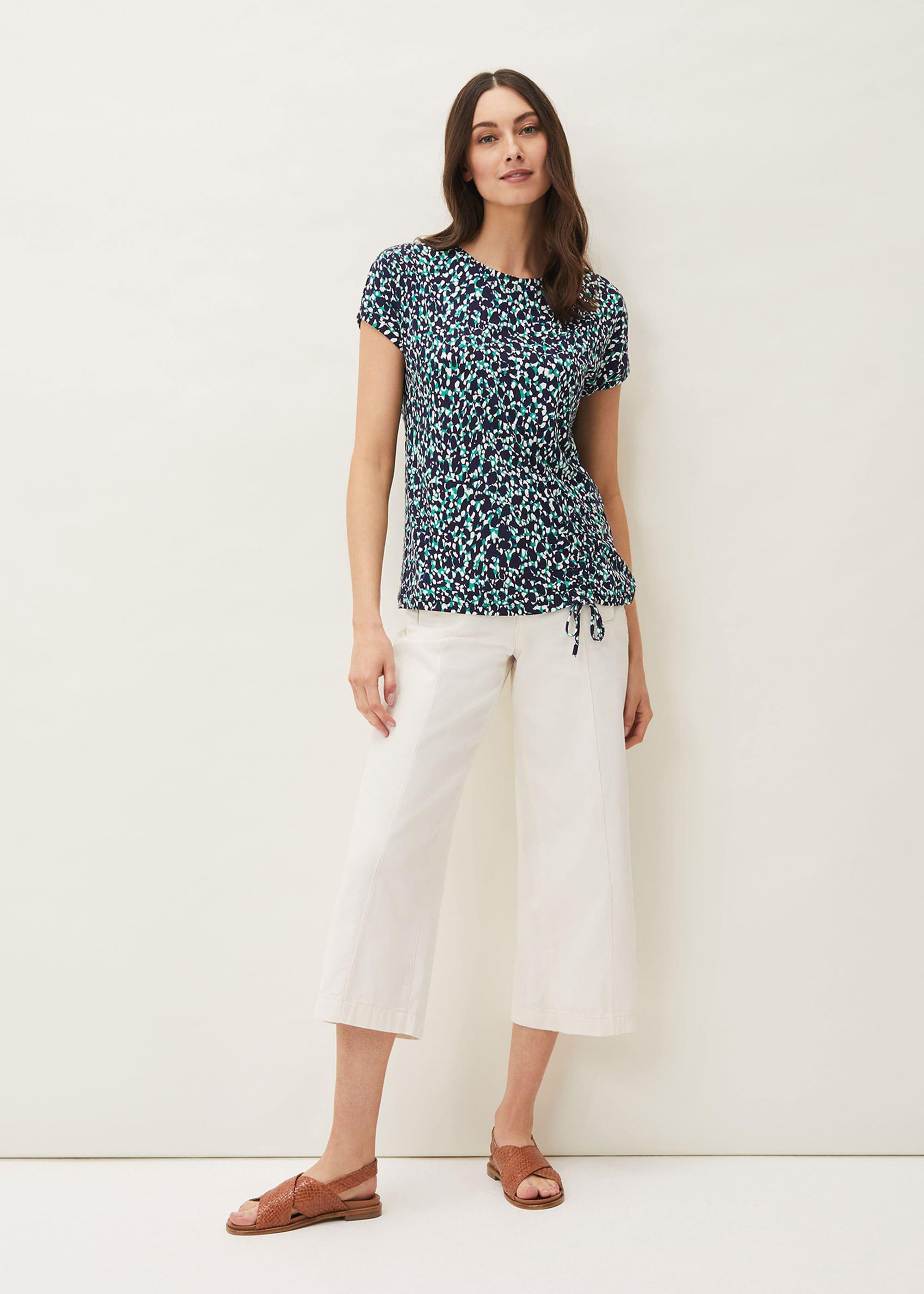 Carolina Print Jinny Top