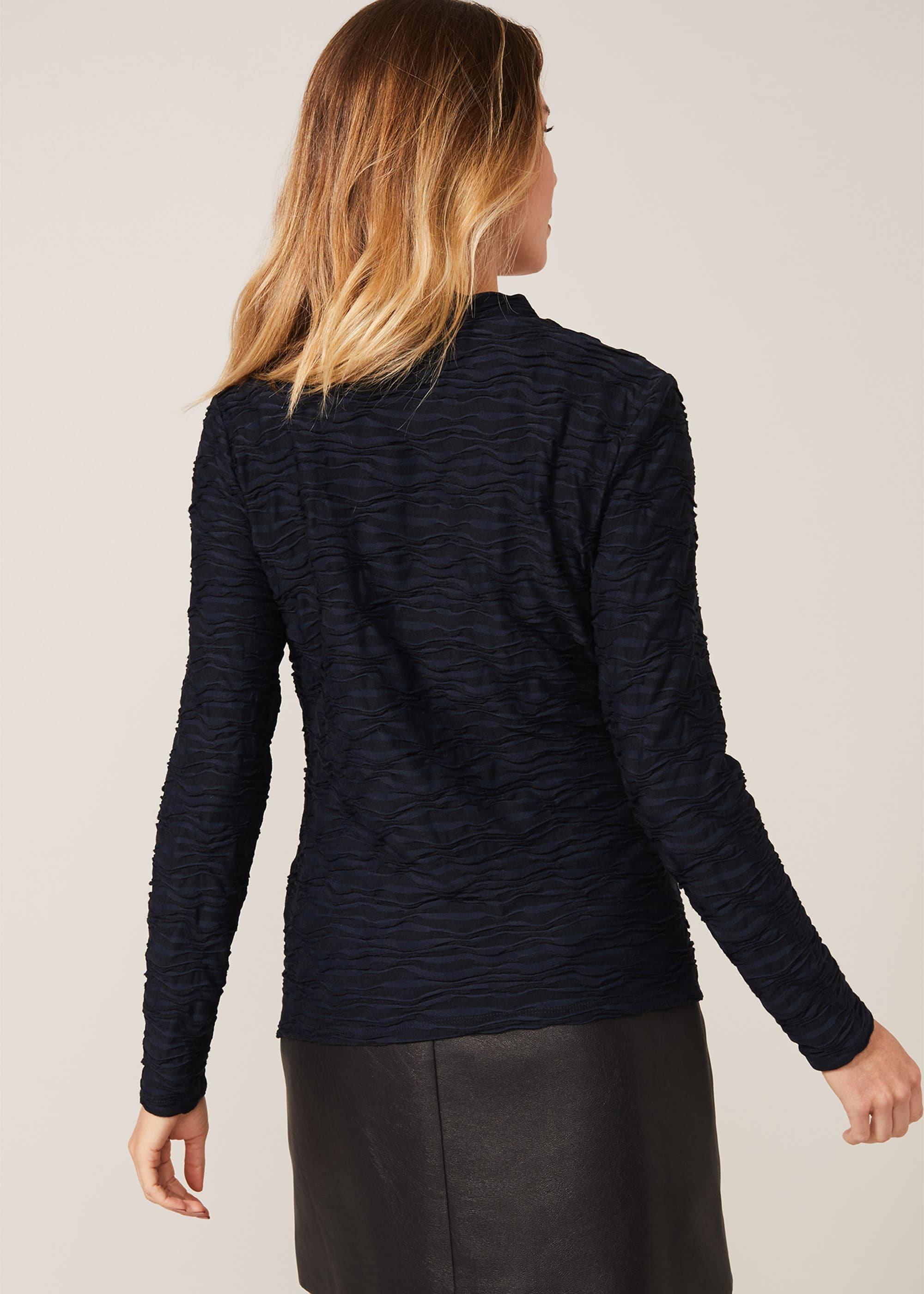 Ola Jacquard Textured Top