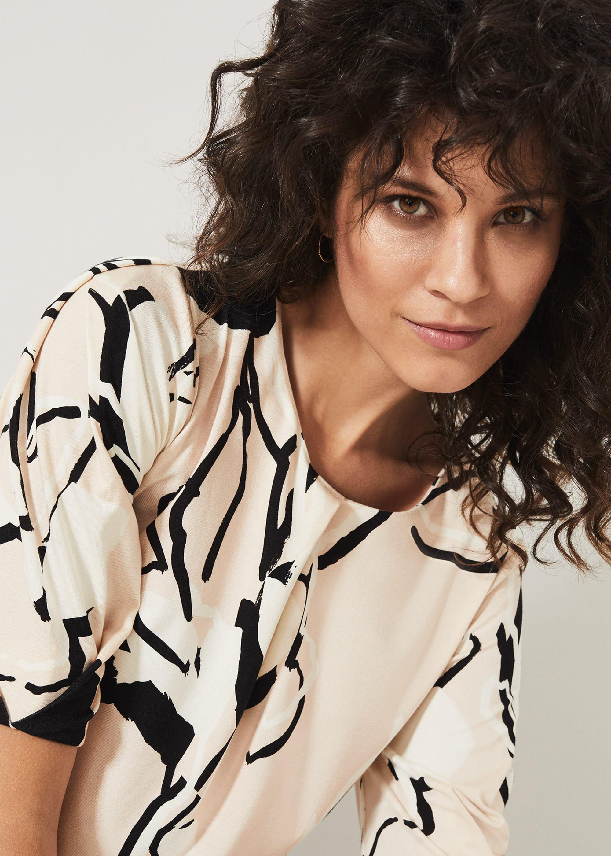 Jetta Marble Print Top