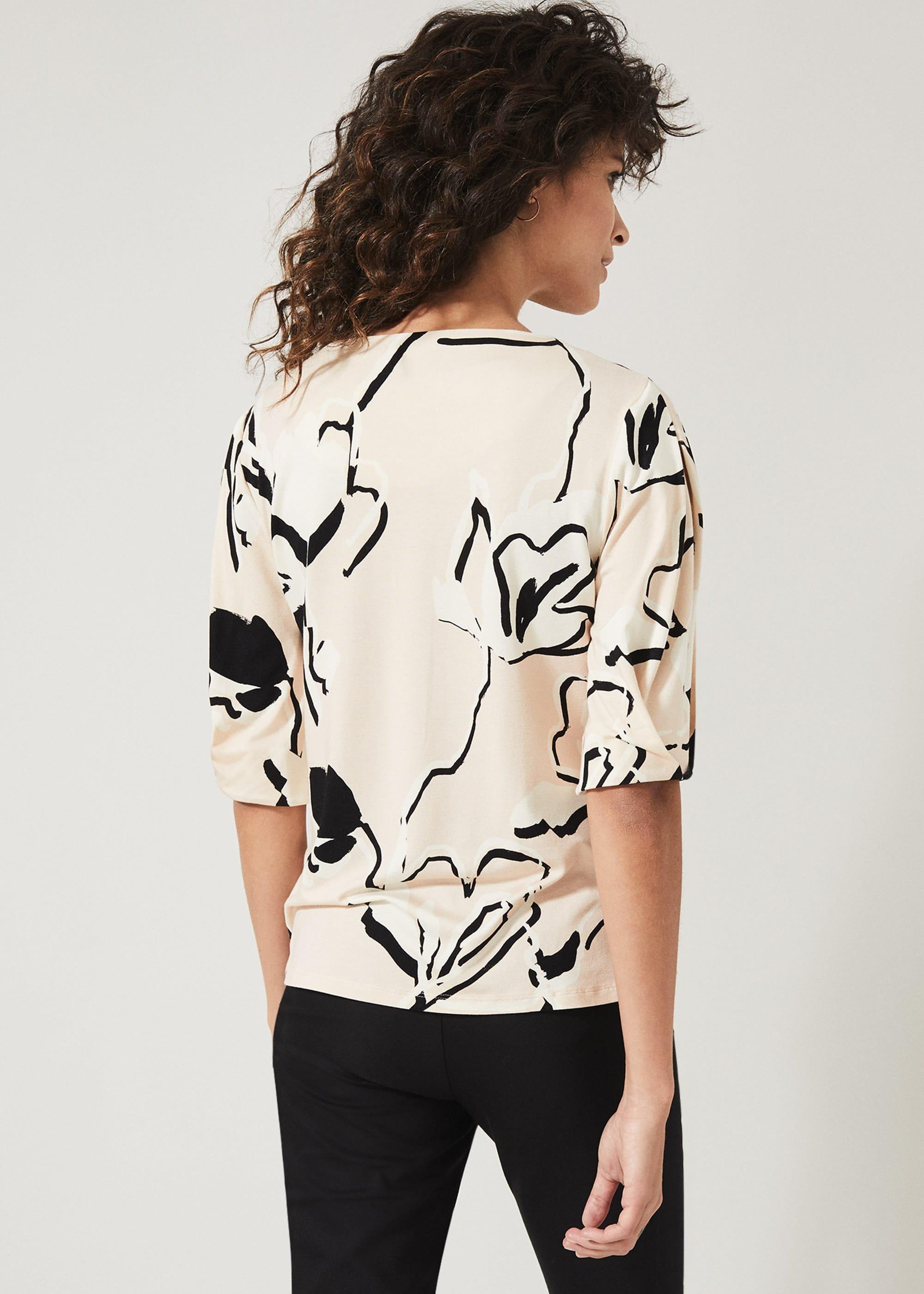 Jetta Marble Print Top