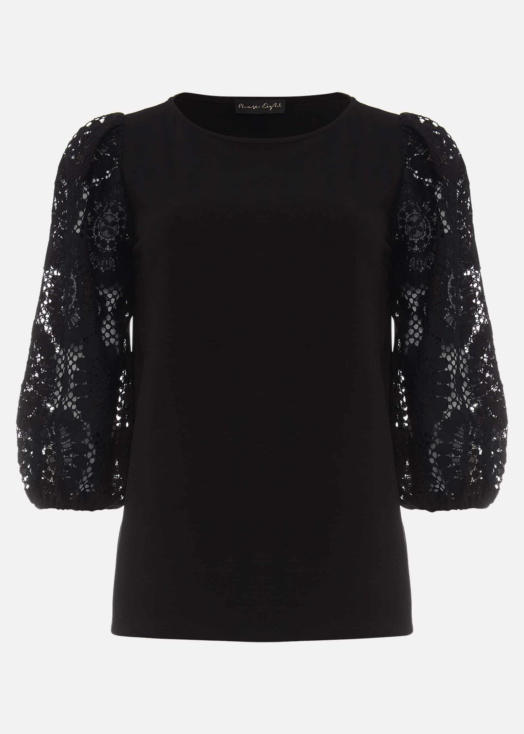 Lanna Lace Puff Sleeve Top