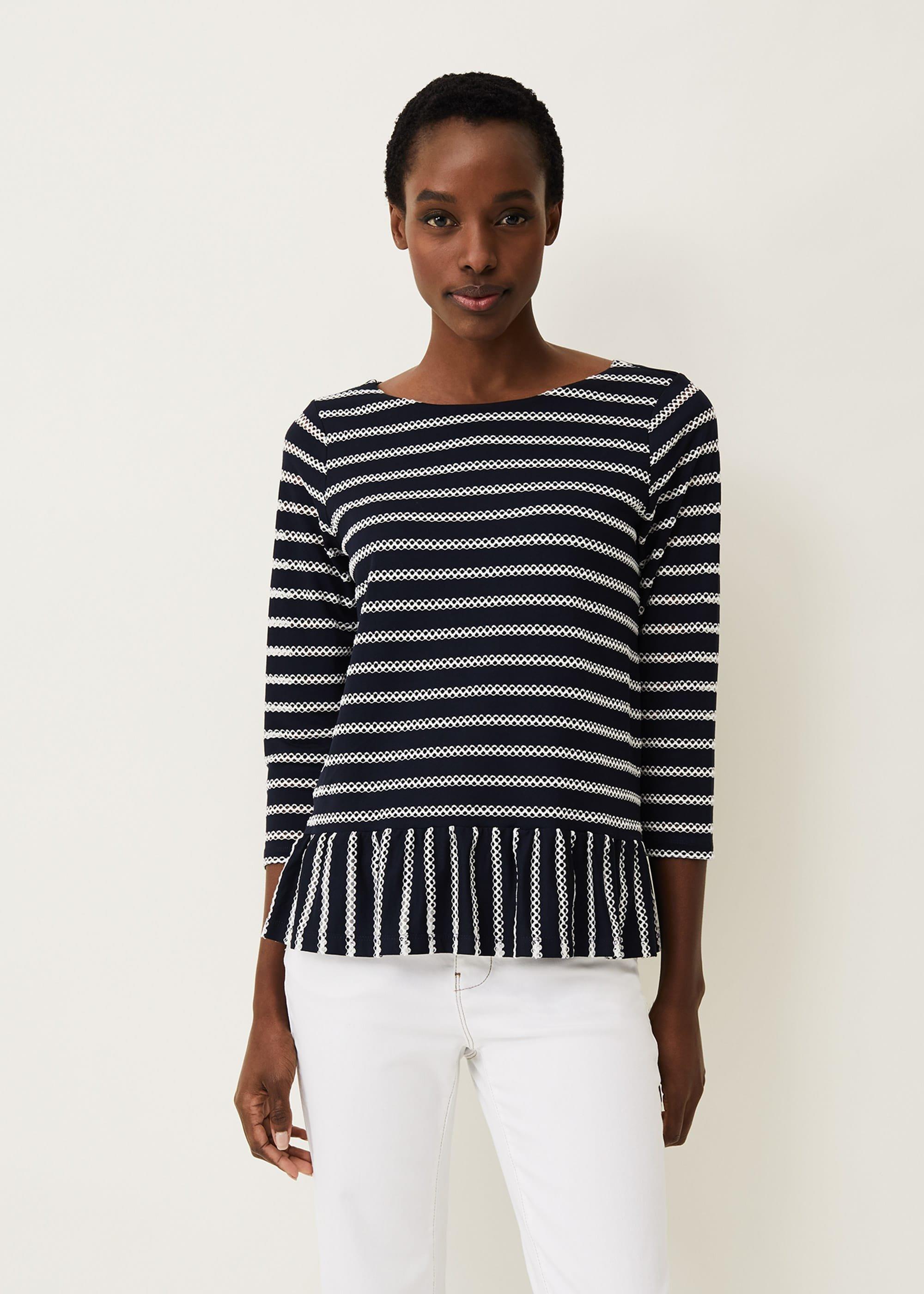 Binky Textured Stripe Top