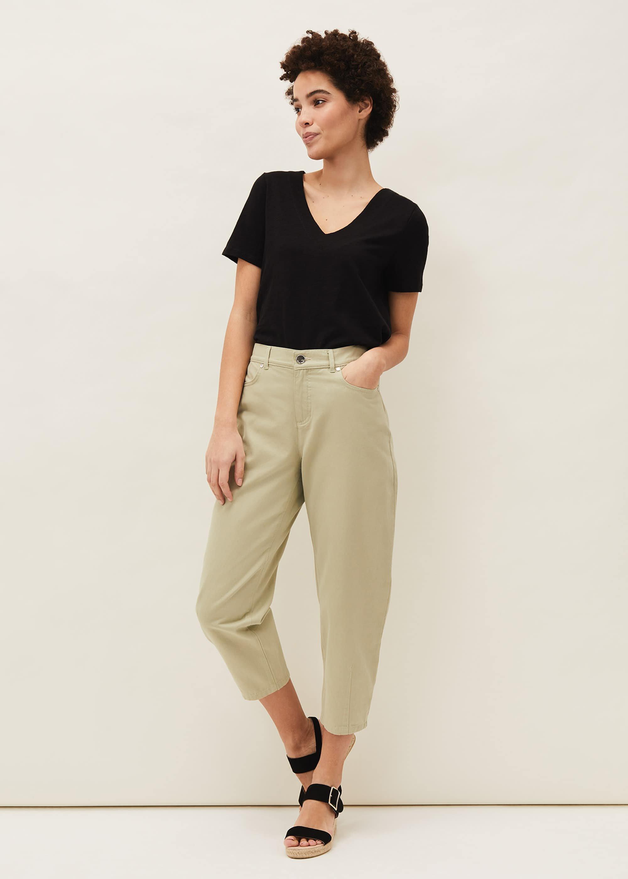 Elspeth V-Neck Cotton Top