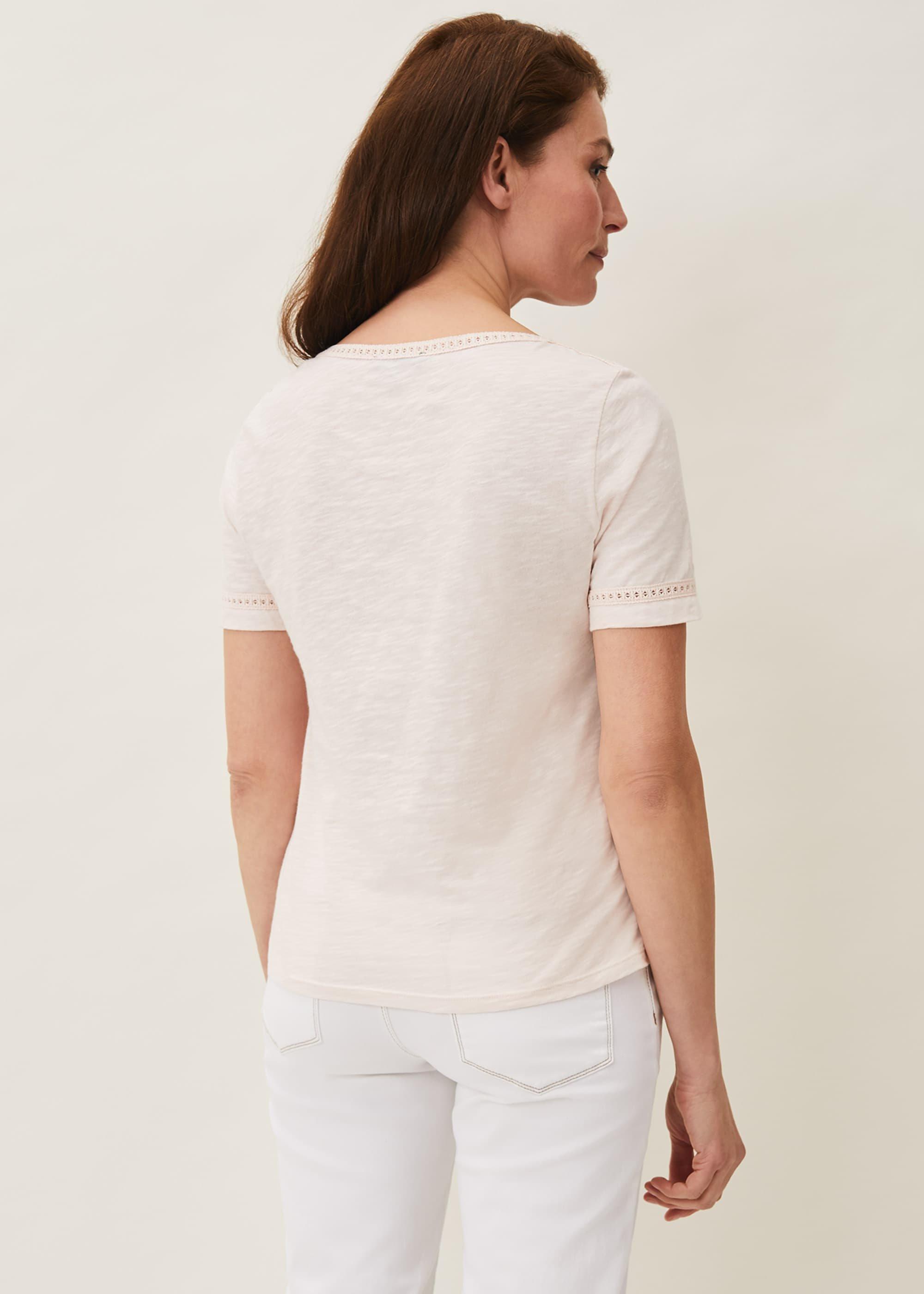 Elspeth Lace Trim Top