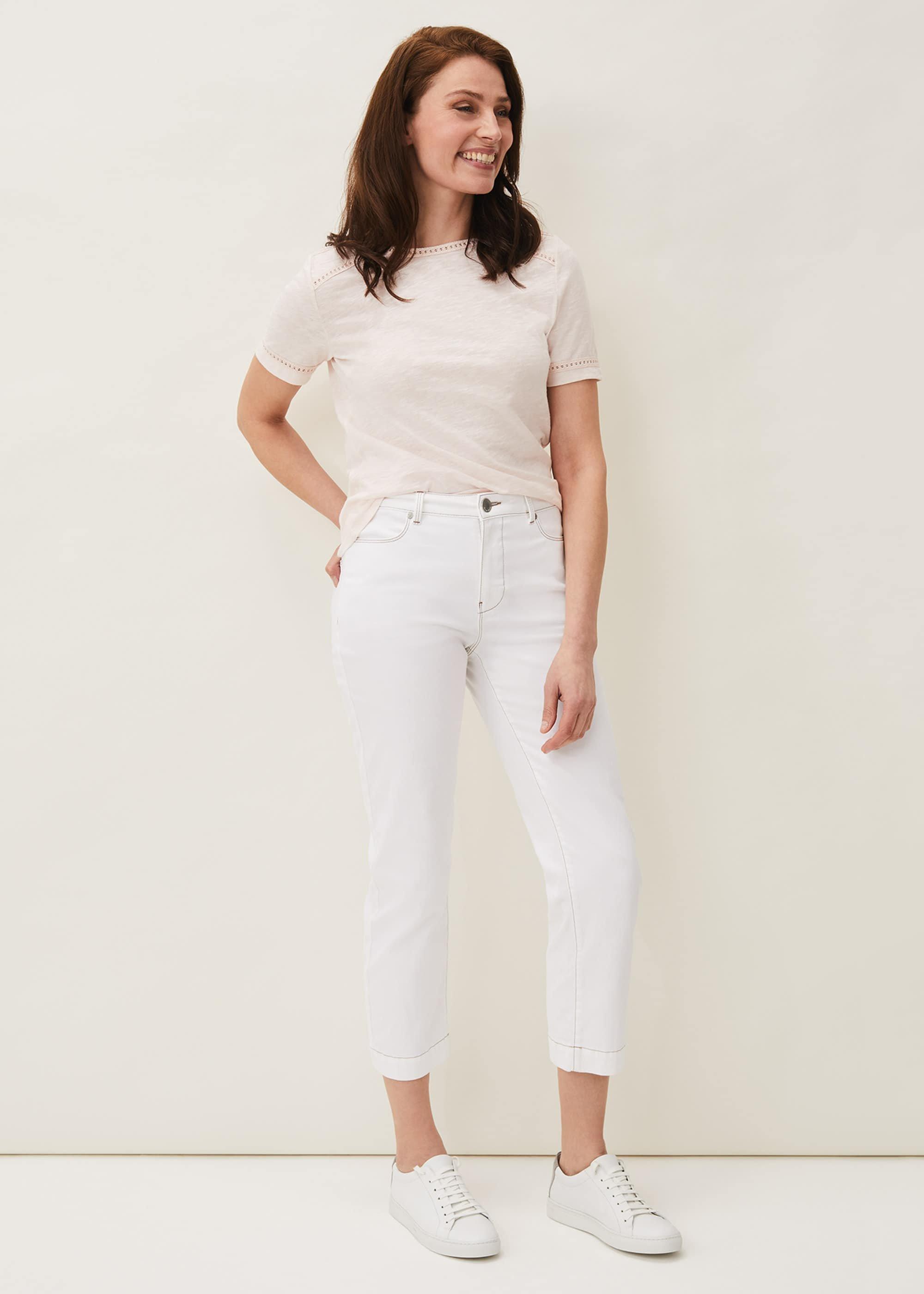 Elspeth Lace Trim Top
