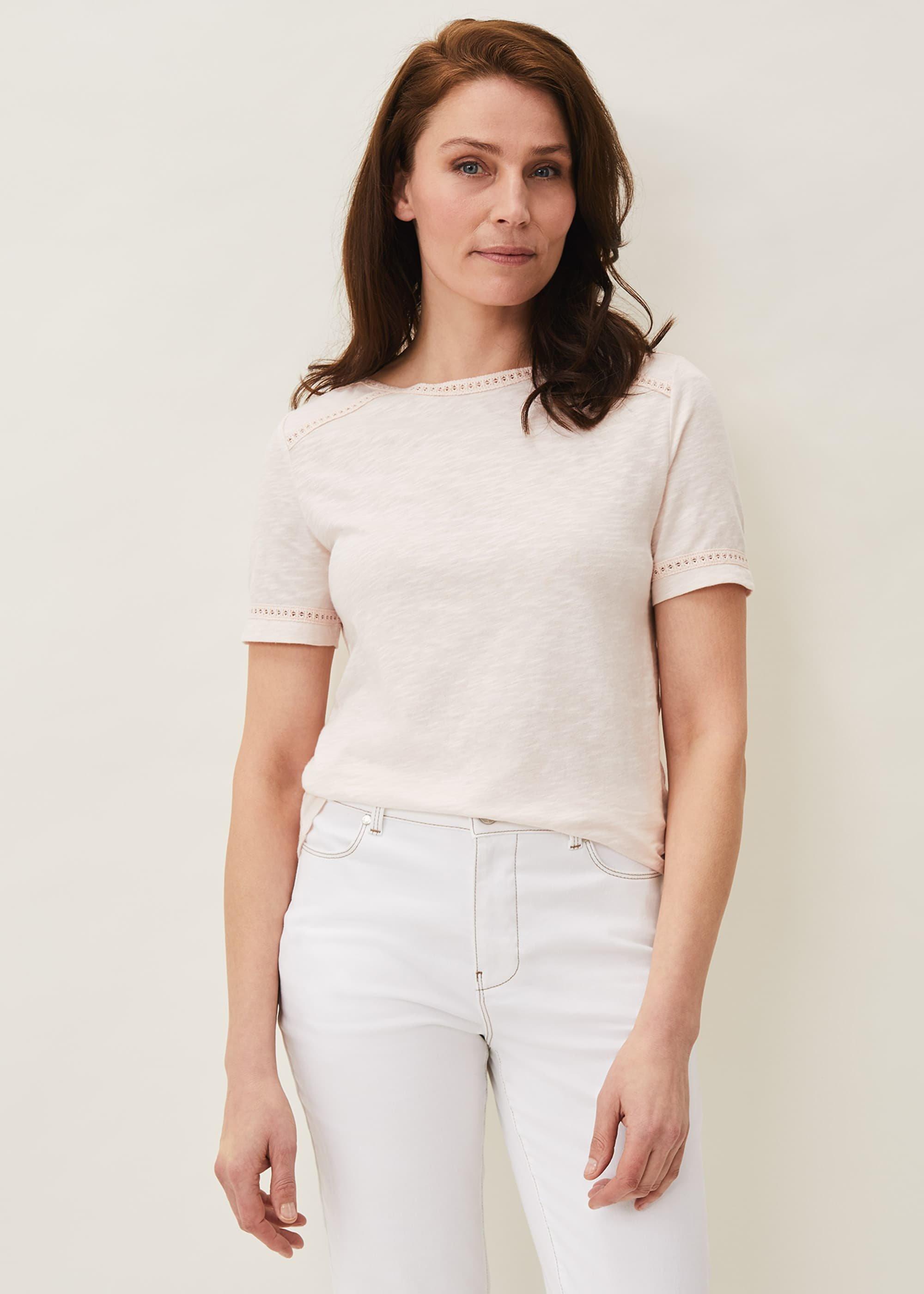 Elspeth Lace Trim Top