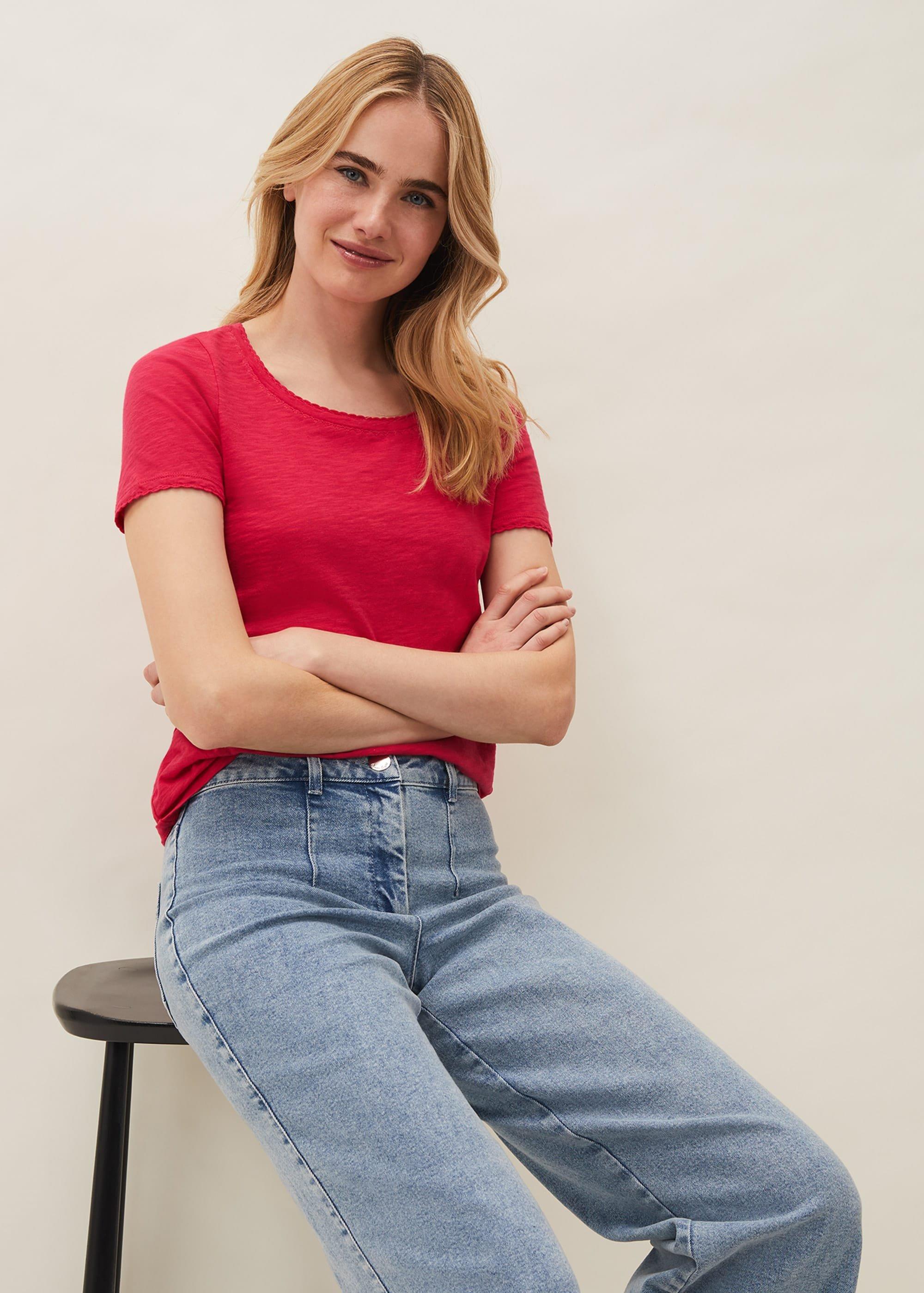 Elspeth Scoop Neck Top