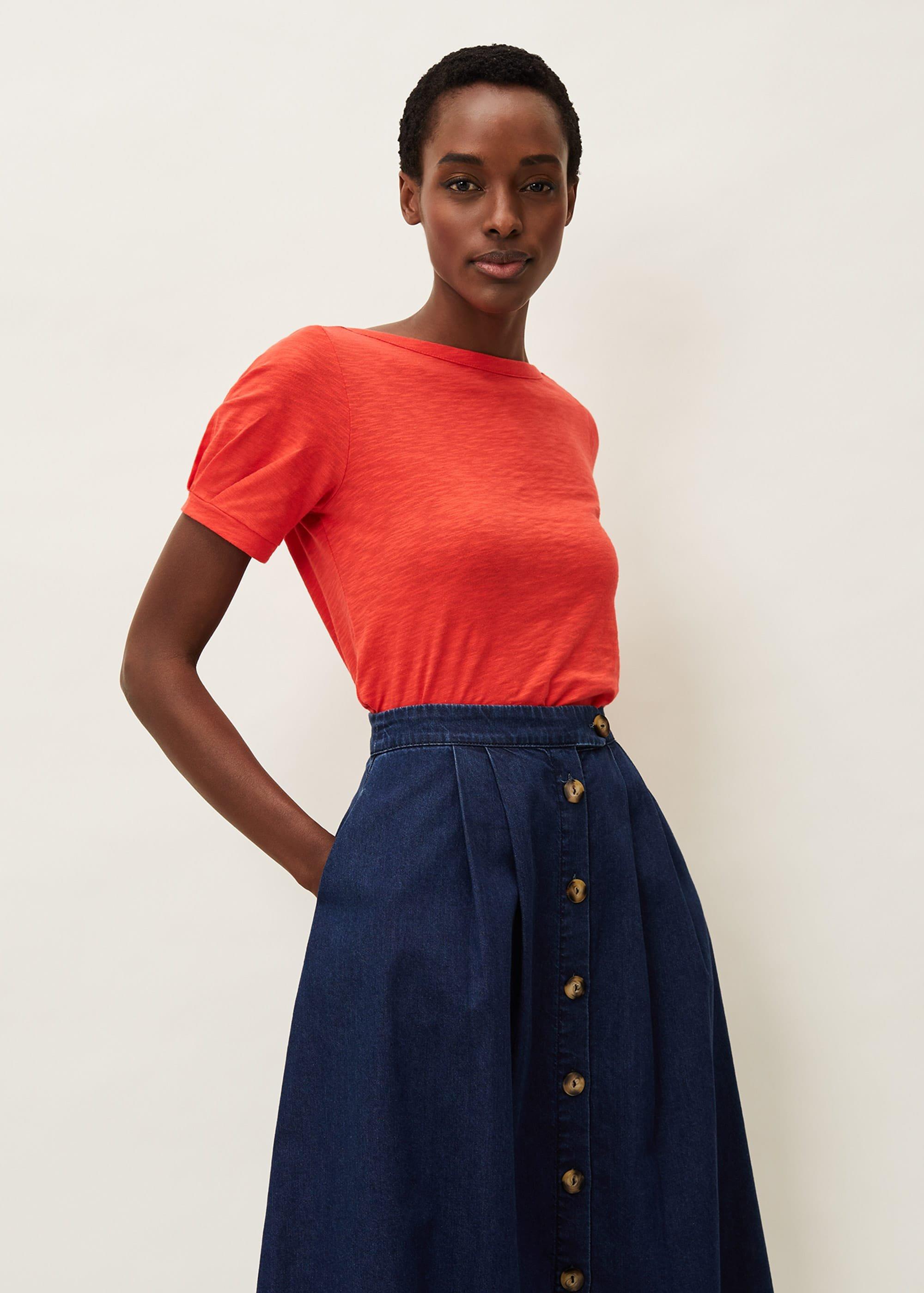 Elspeth Pleat Sleeve Top