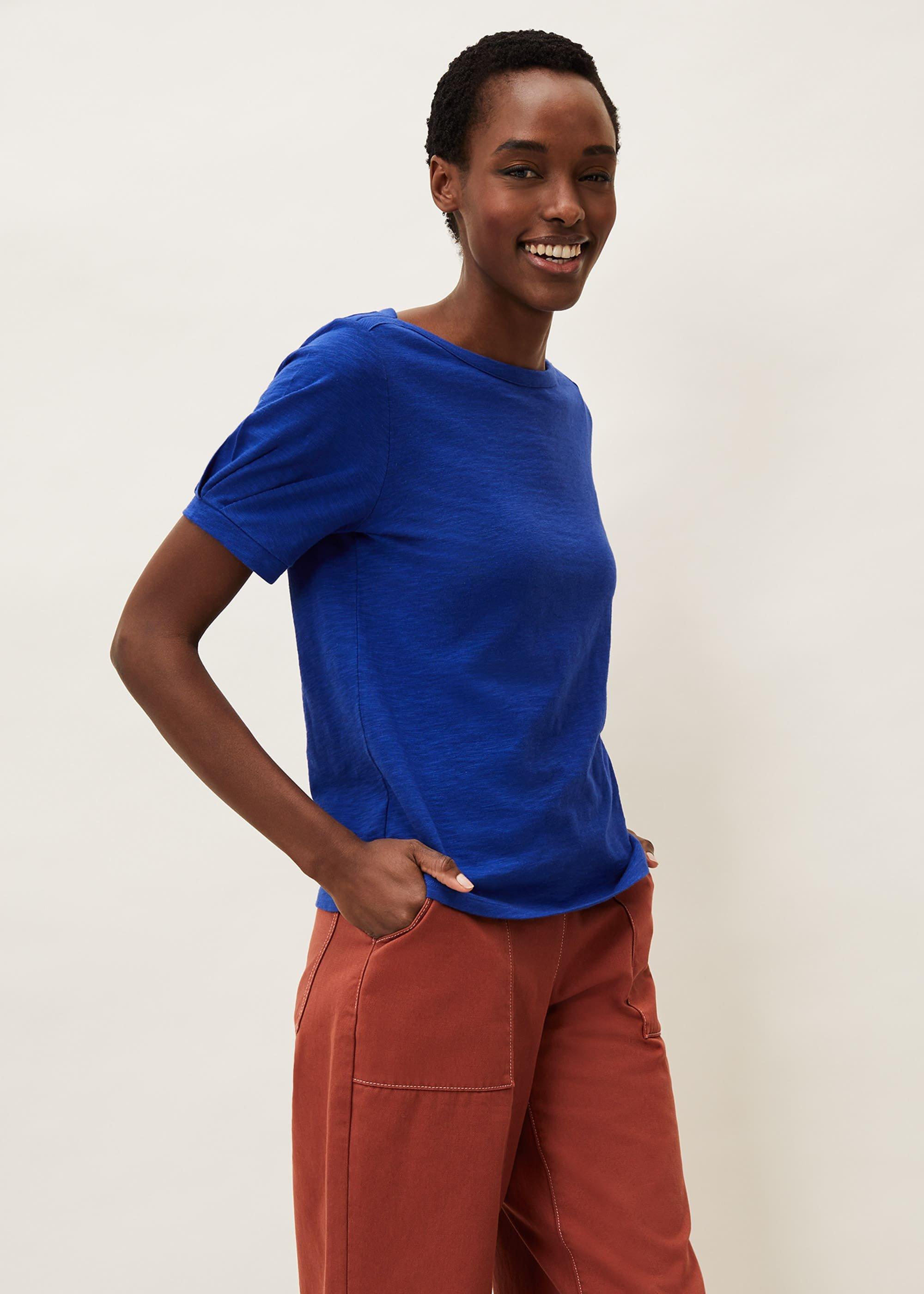 Elspeth Pleat Sleeve Top