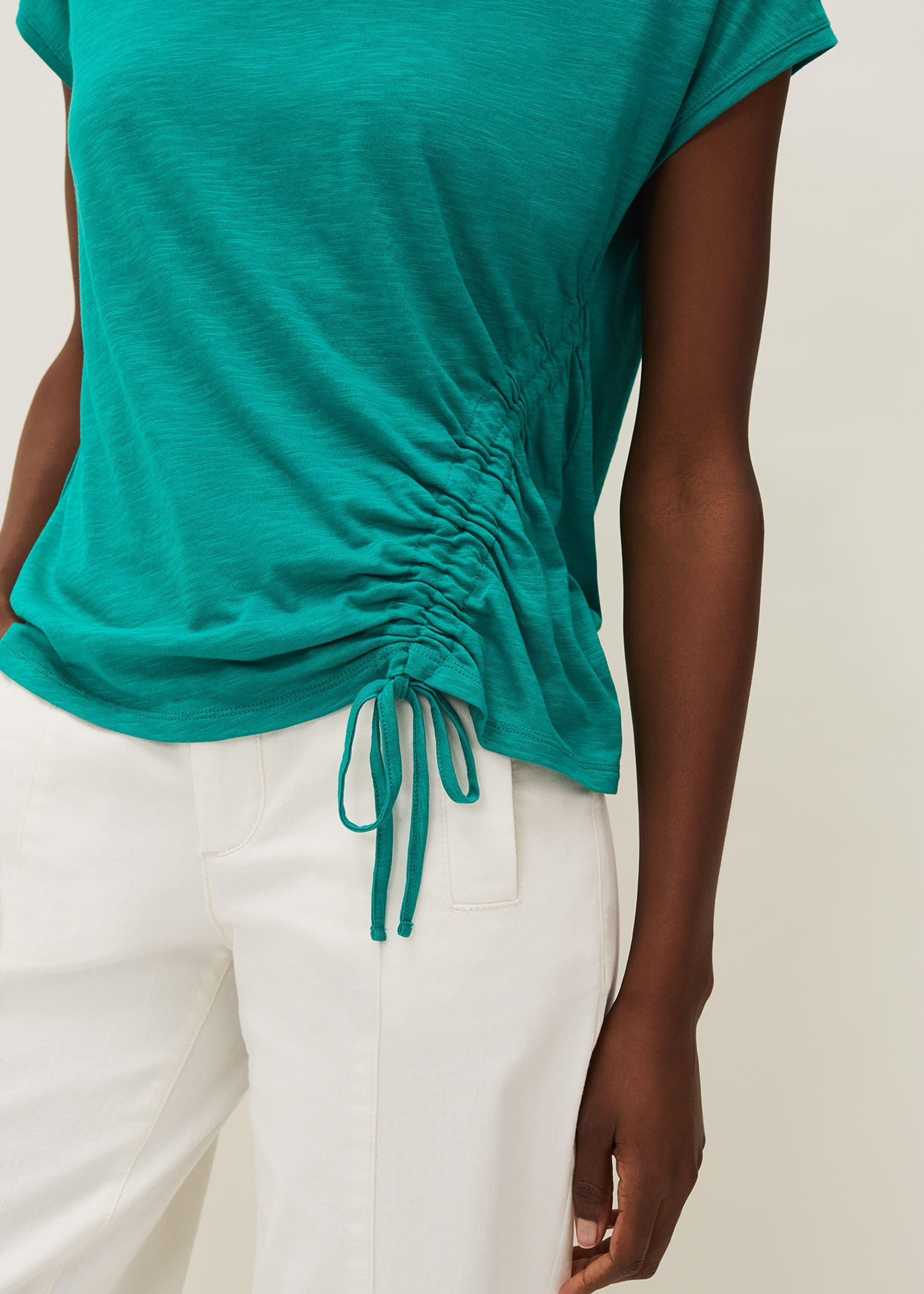 Jinny Drawstring Hem Top