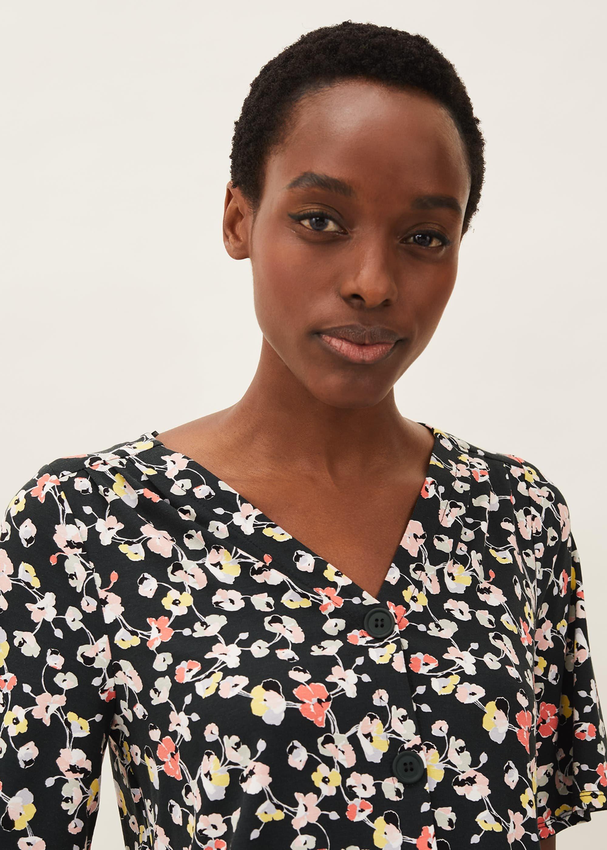 Dila Ditsy Print Top