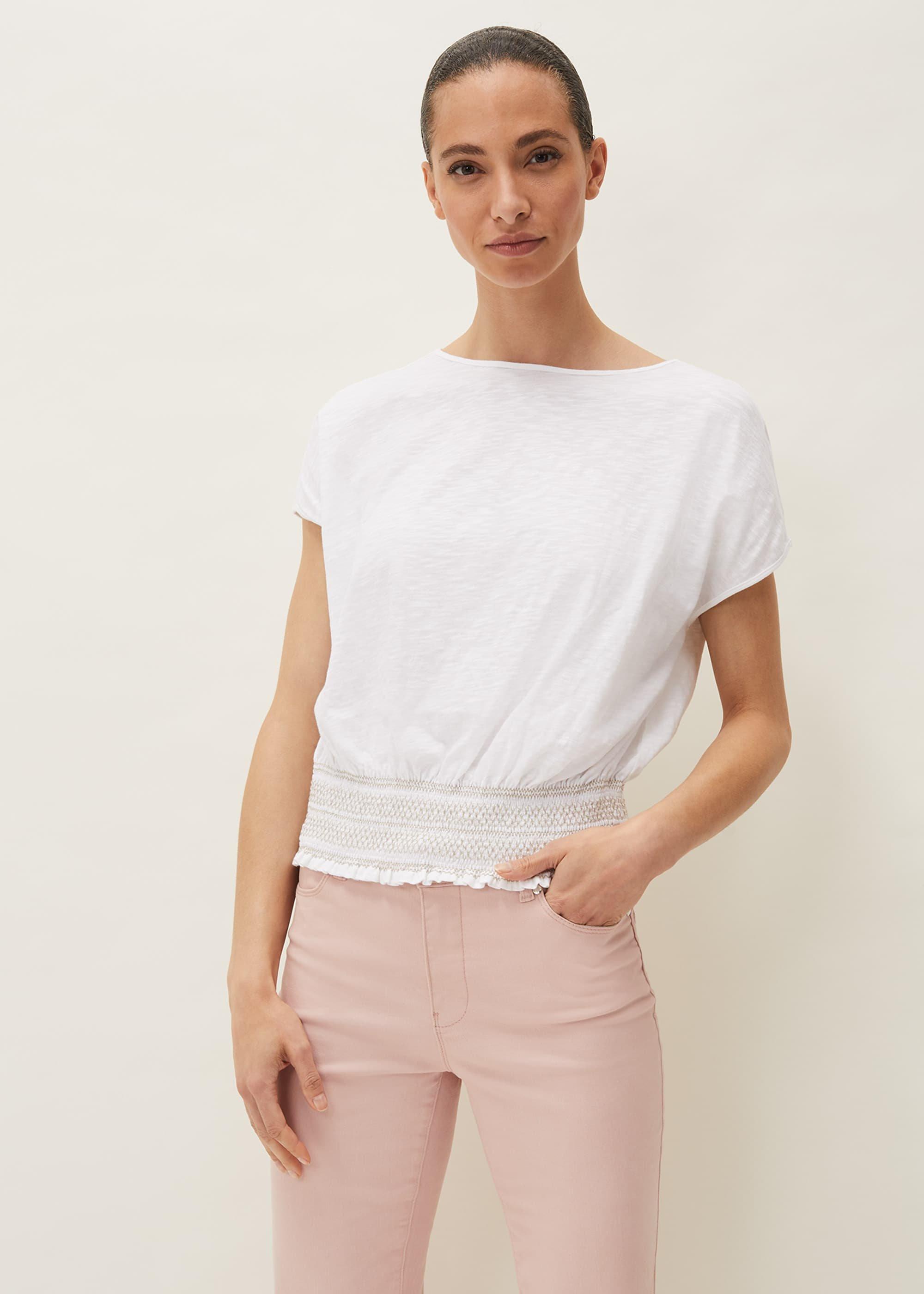Eden Shirred Hem Top