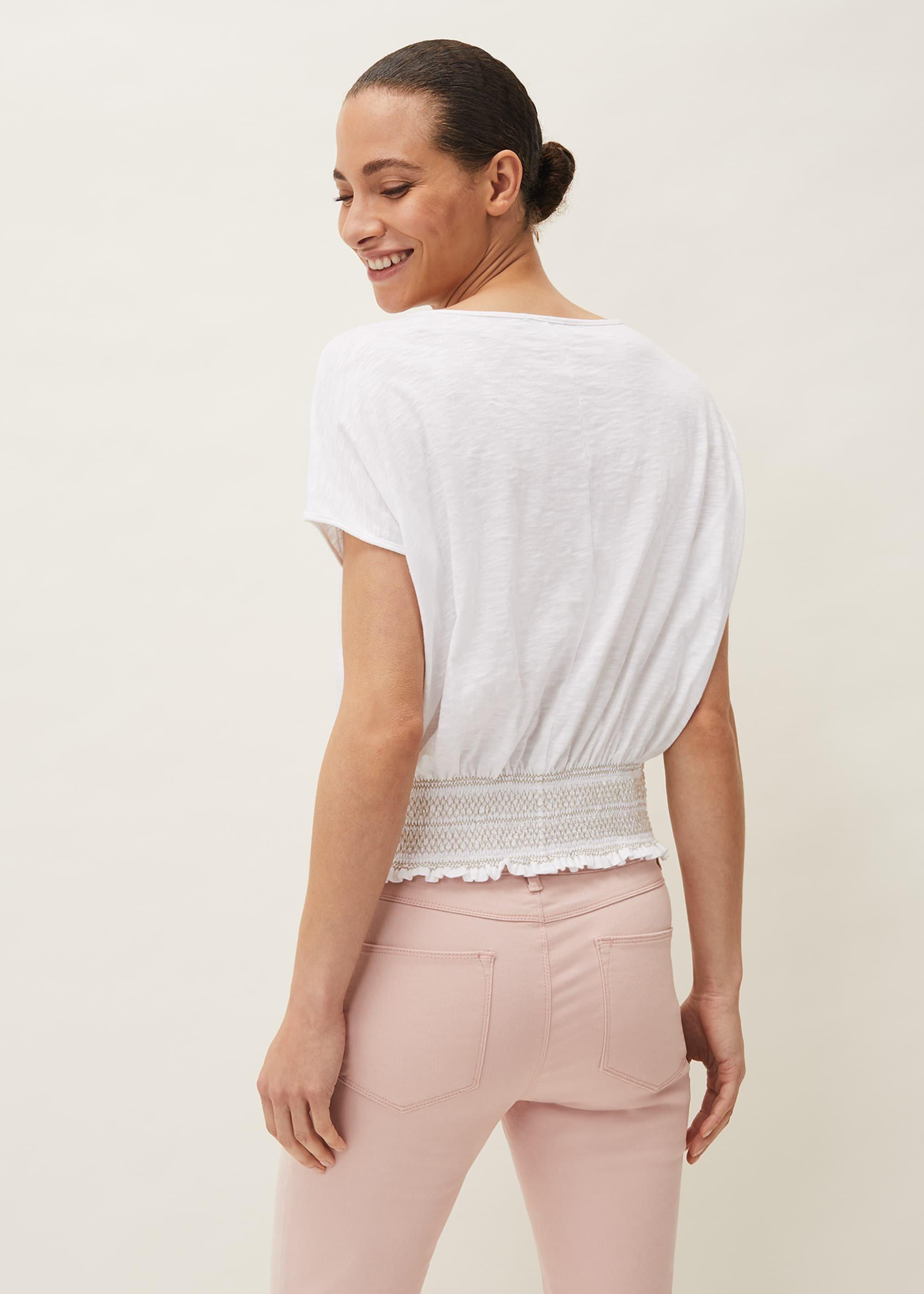 Eden Shirred Hem Top
