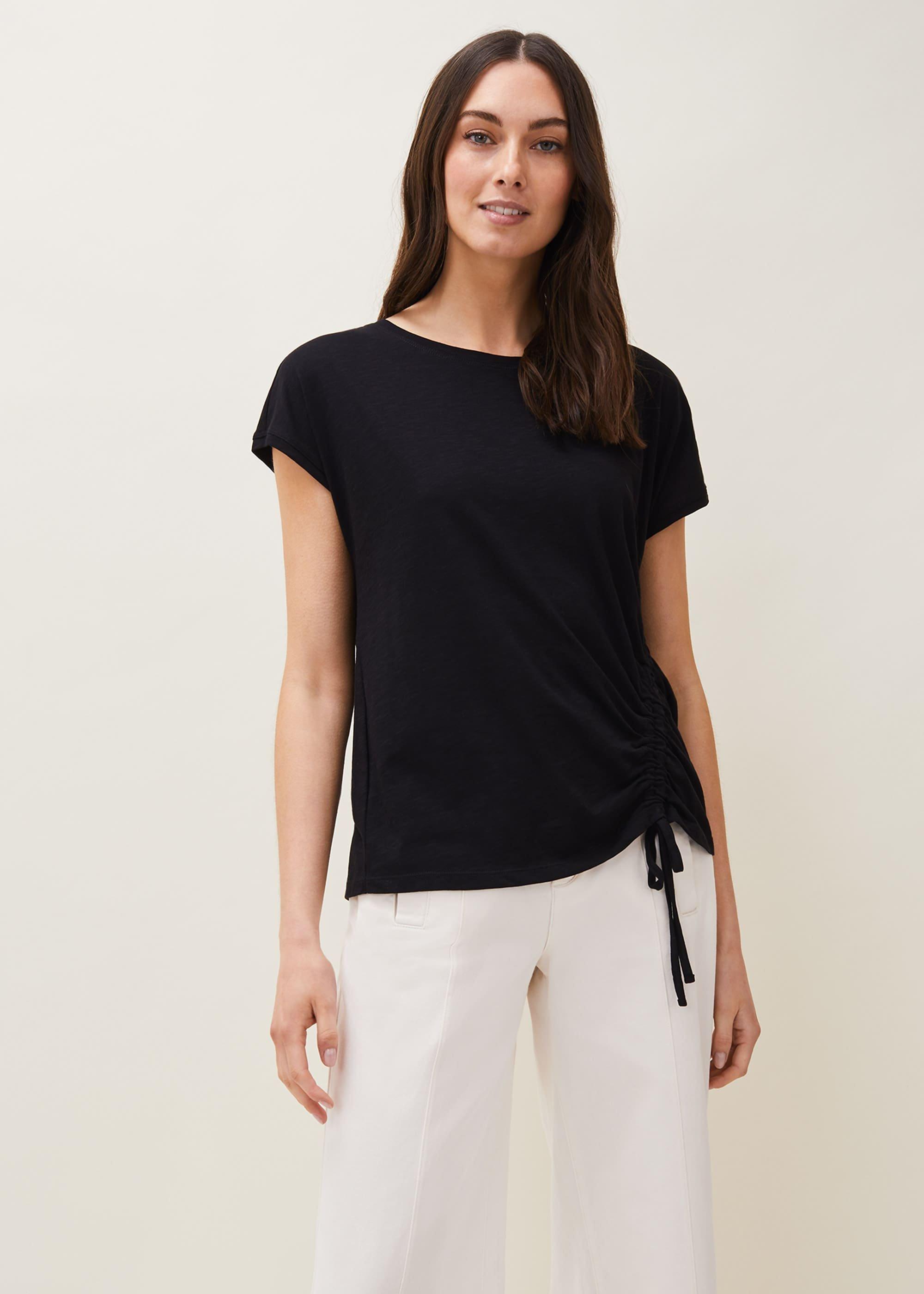 Jinny Drawstring Hem Top