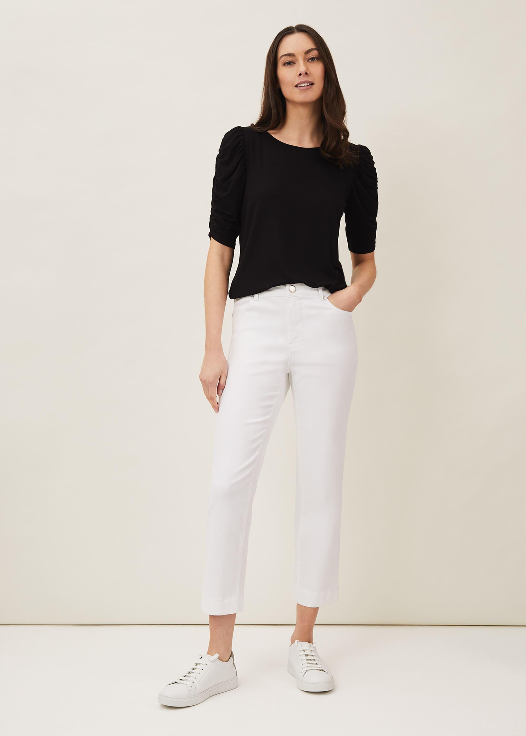 Kara Ruched Sleeve Top