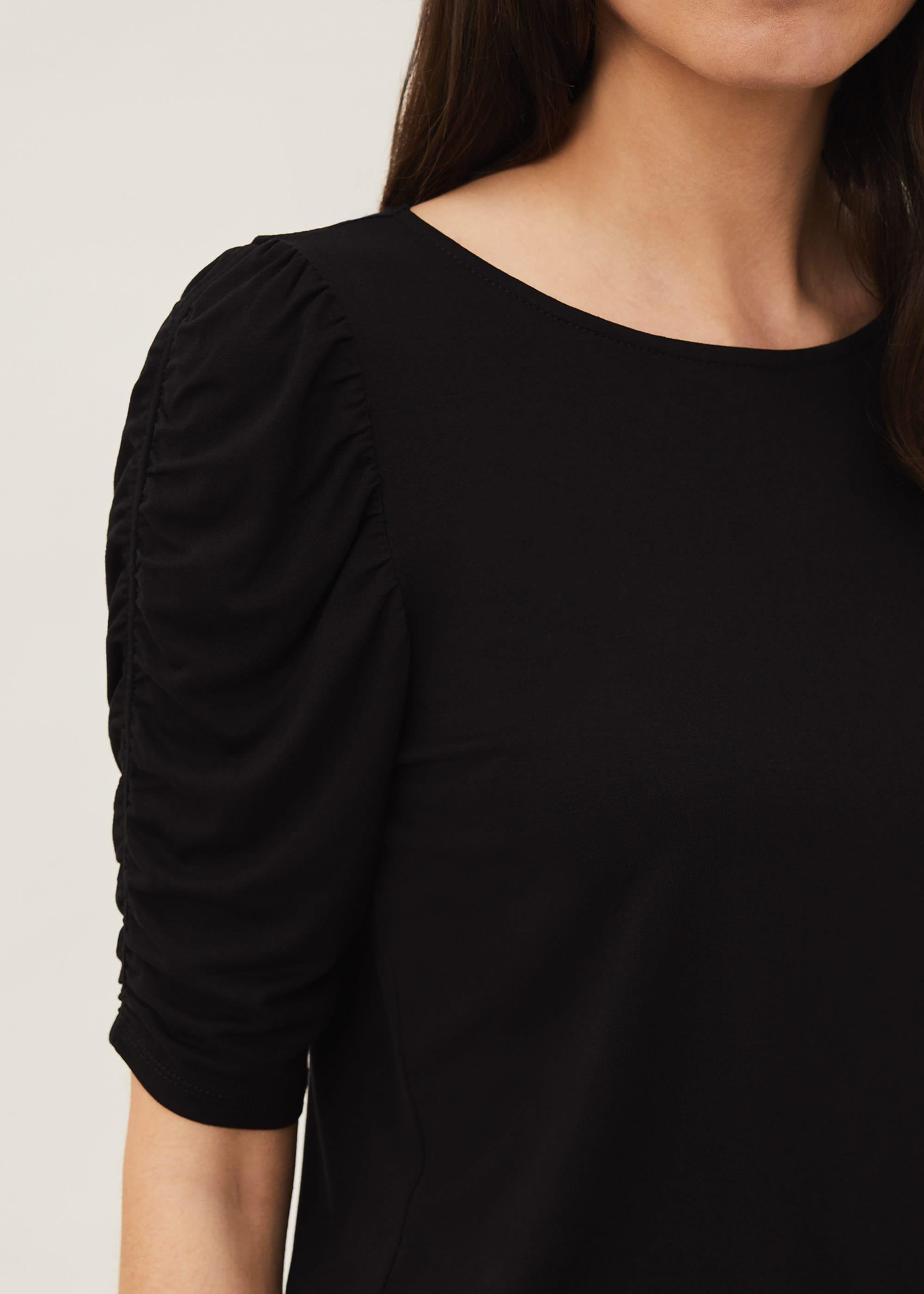 Kara Ruched Sleeve Top