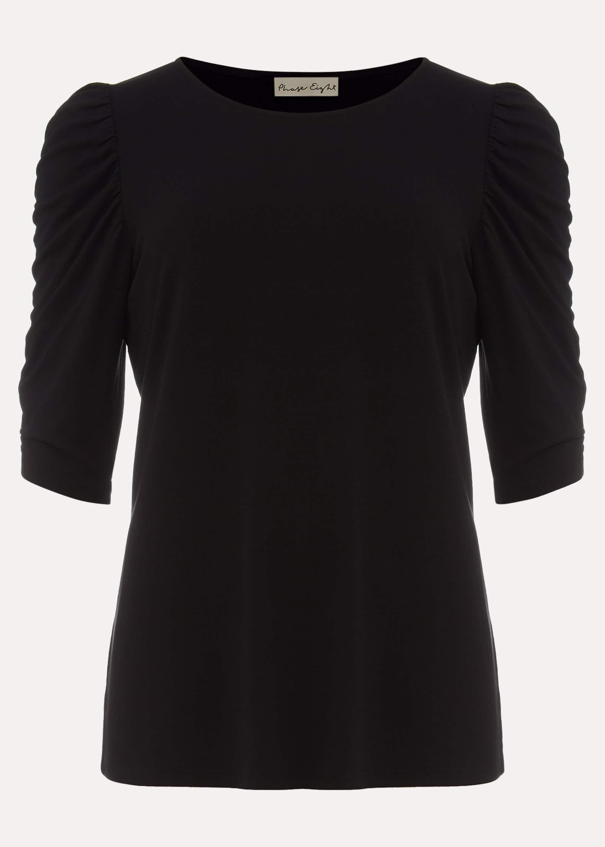 Kara Ruched Sleeve Top