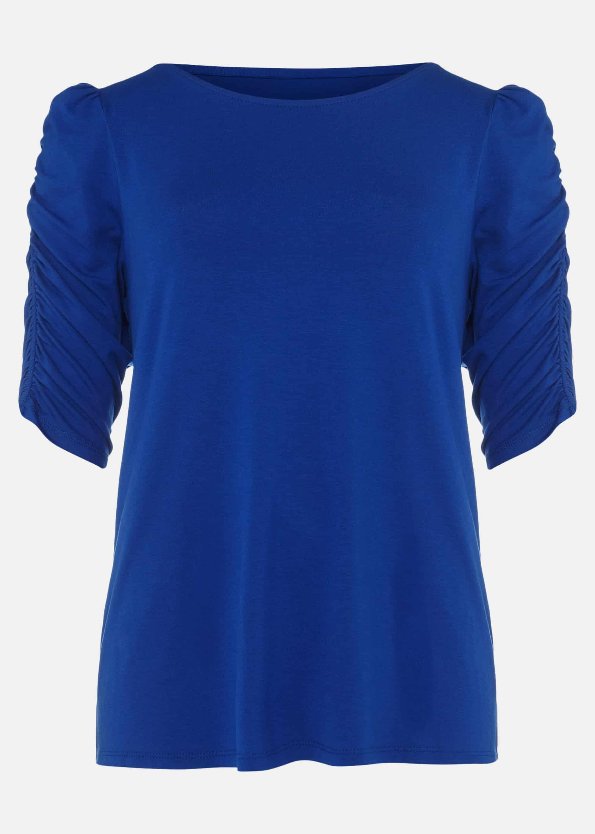 Kara Ruched Sleeve Top