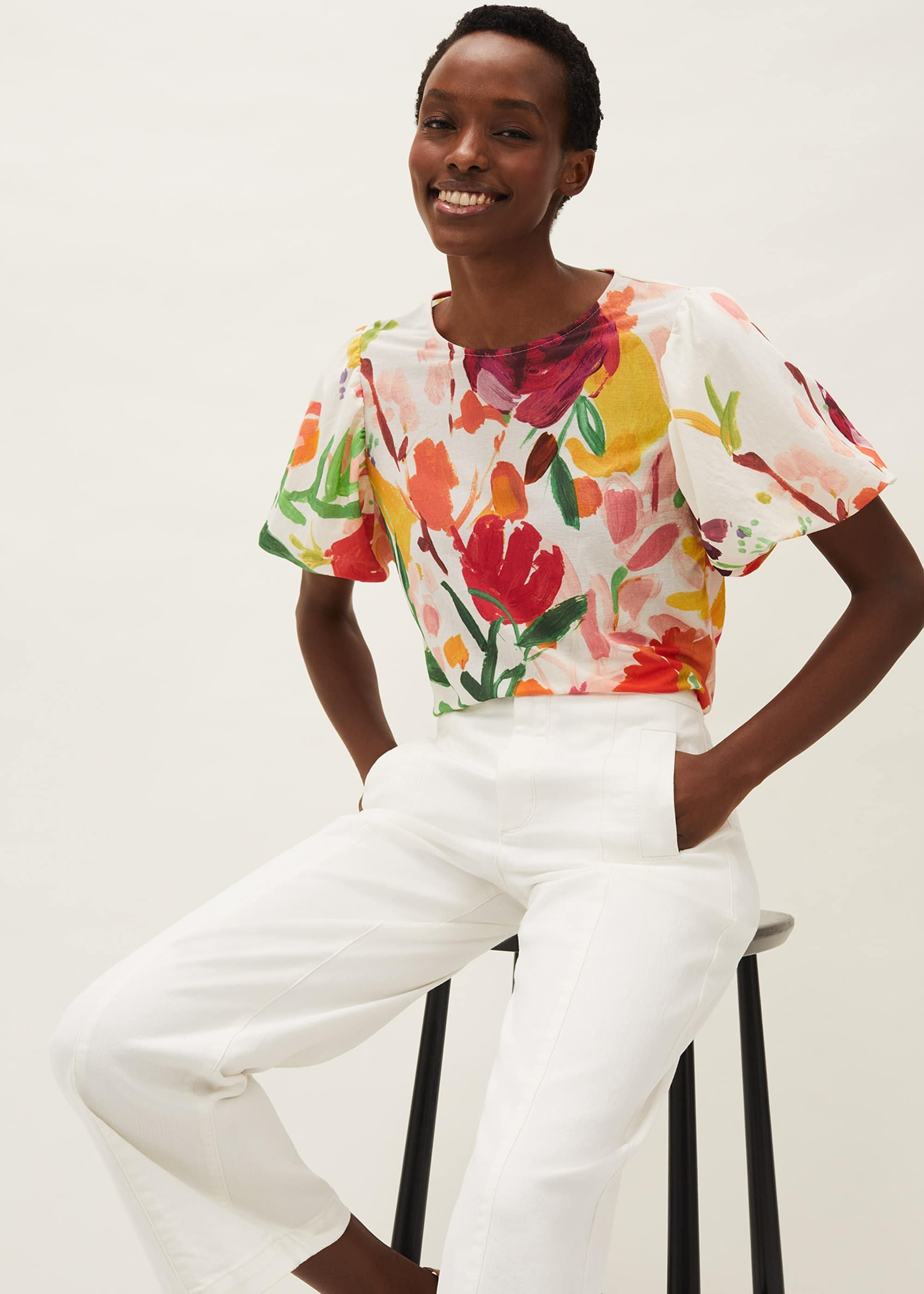 Kacie Floral Top