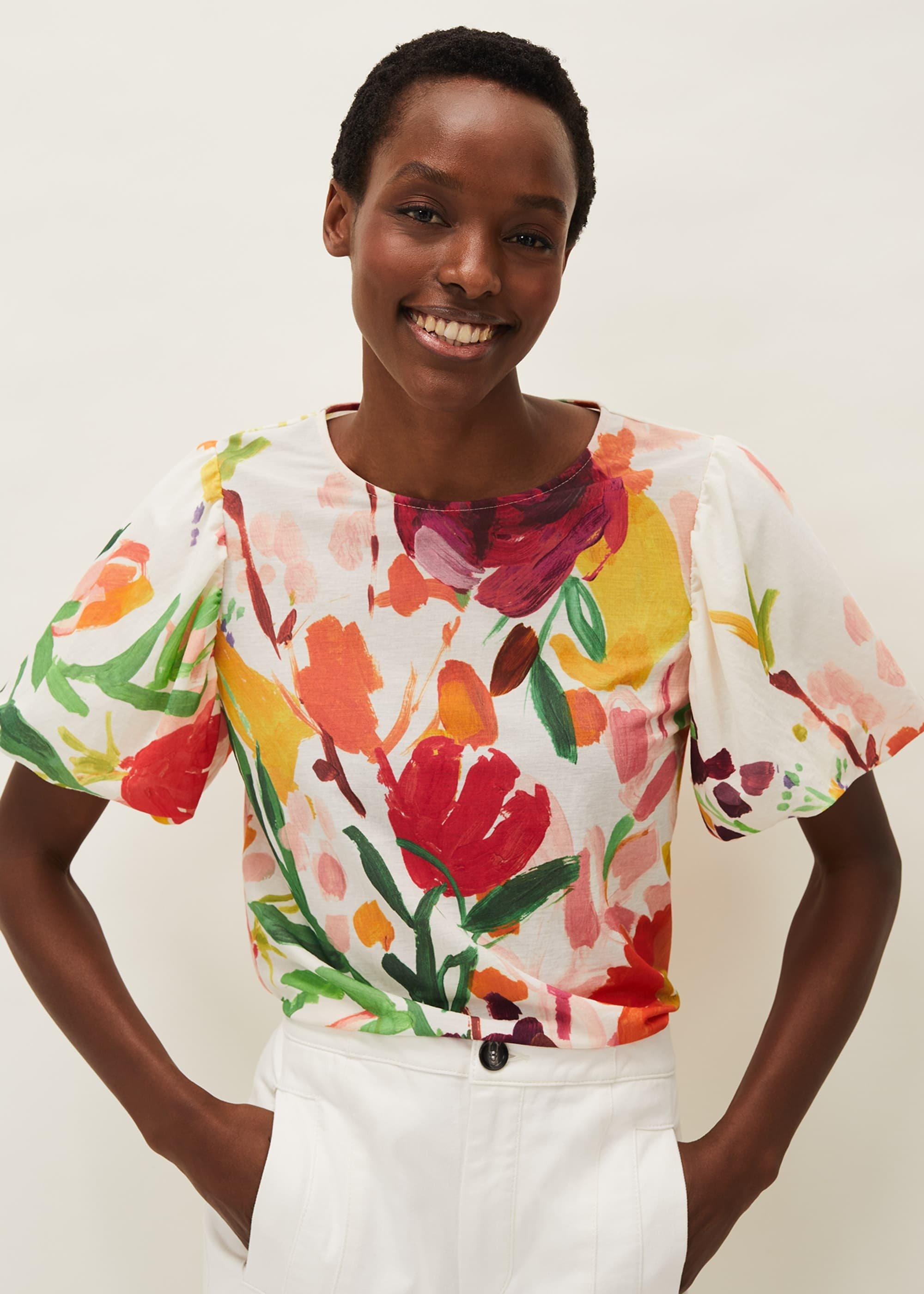 Kacie Floral Top